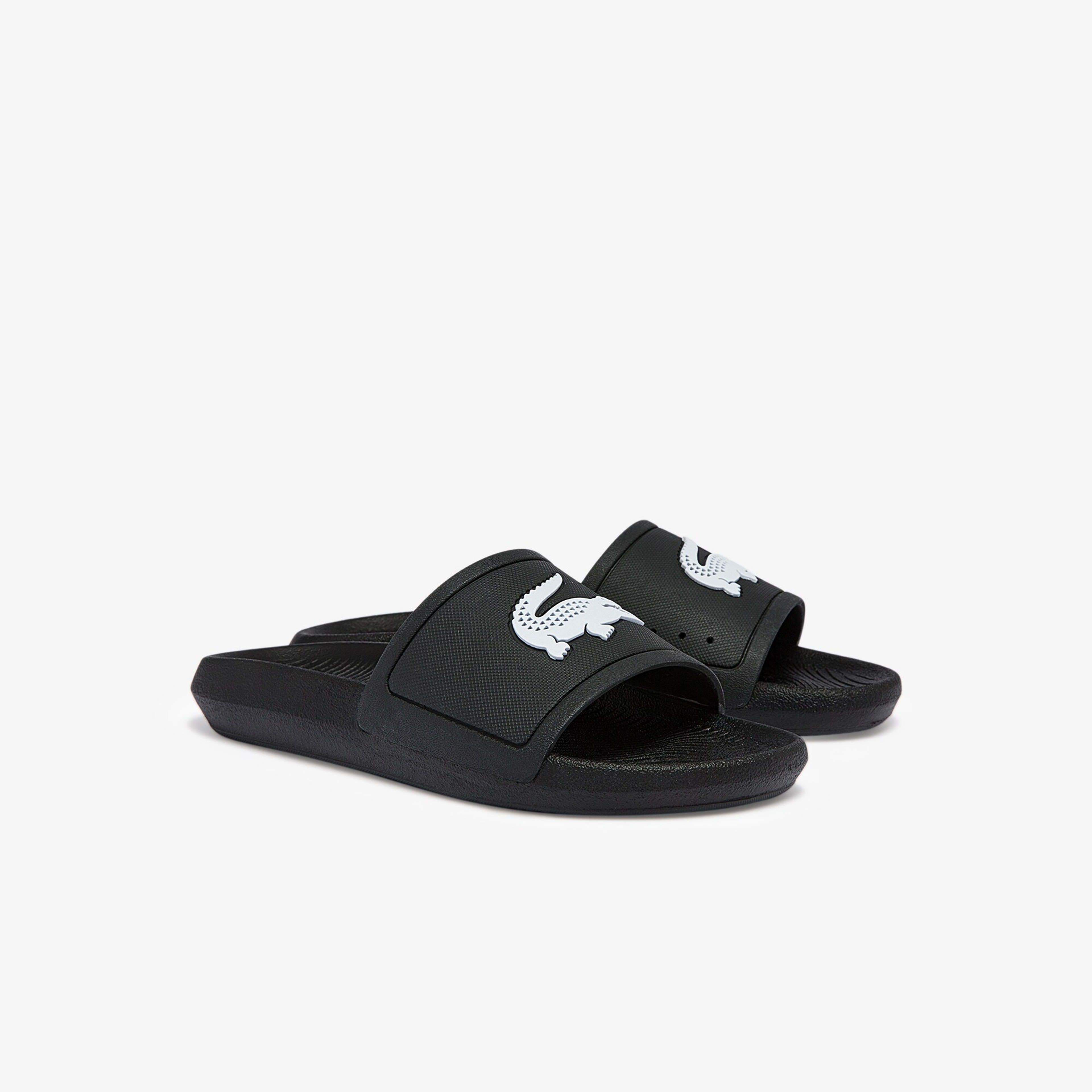 Lacoste Kadın Croco Siyah Terlik