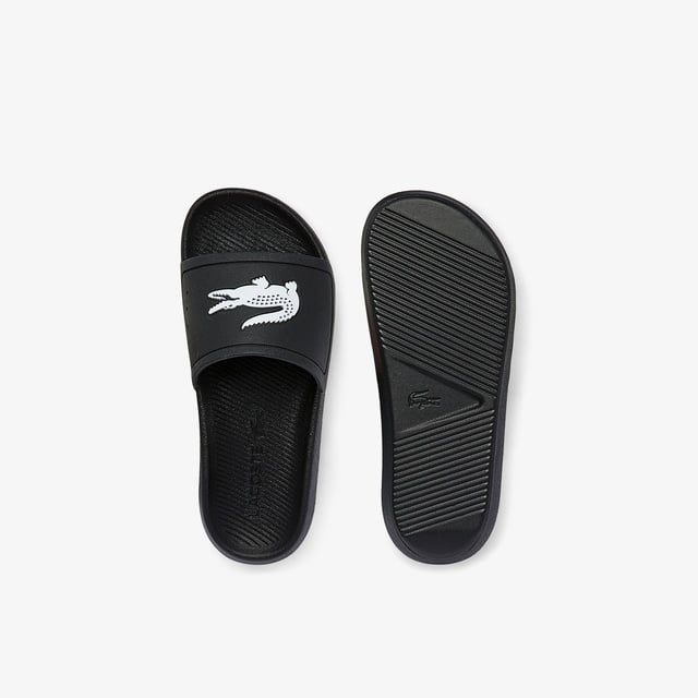 Lacoste Lacoste Kadın Croco Siyah Terlik Sandalet & Terlik | Occasion Siyah - 5. görsel