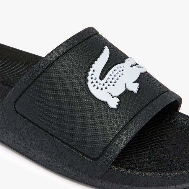 Lacoste Lacoste Kadın Croco Siyah Terlik Sandalet & Terlik | Occasion Siyah - 7. görsel