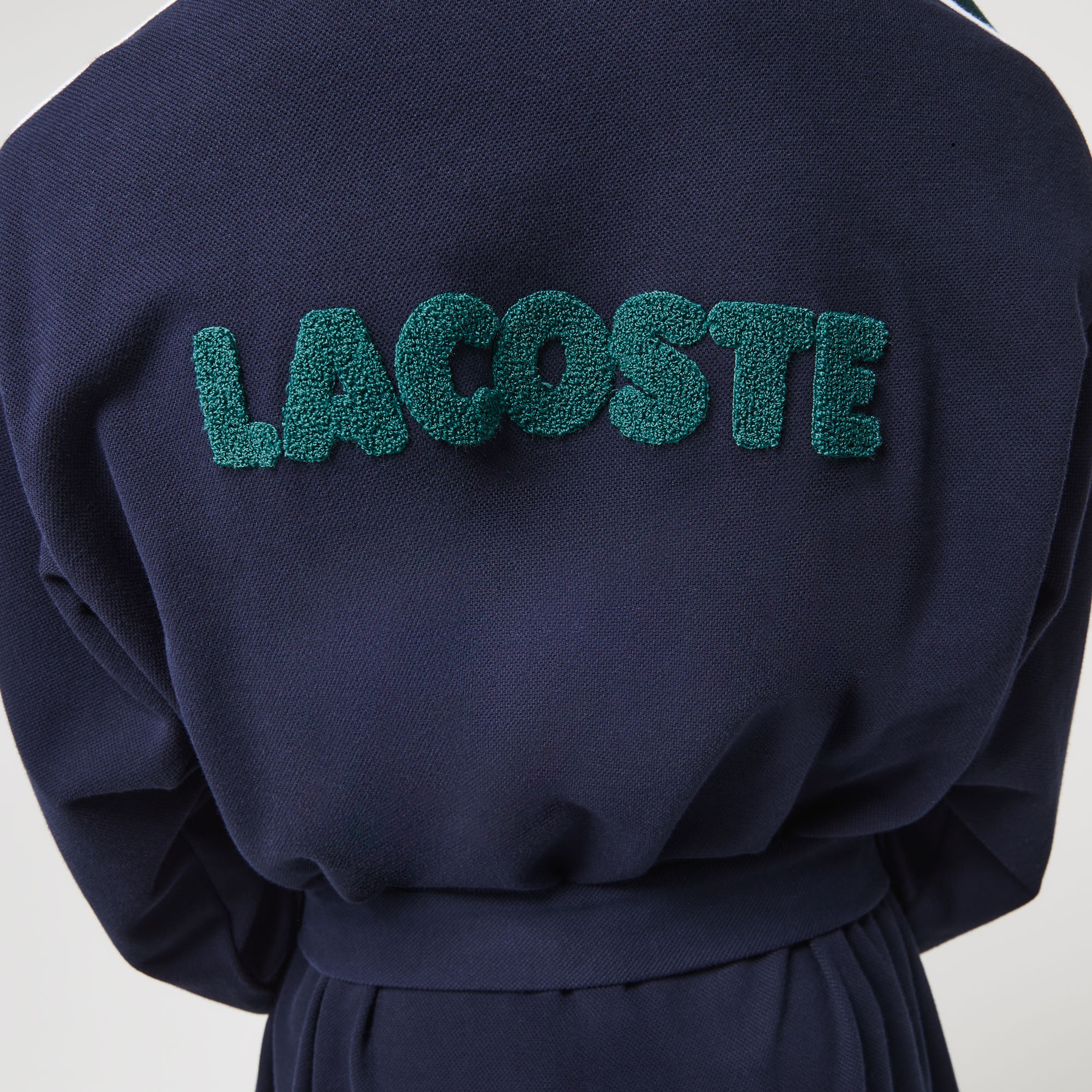 Lacoste Erkek Baskılı Lacivert Sabahlık