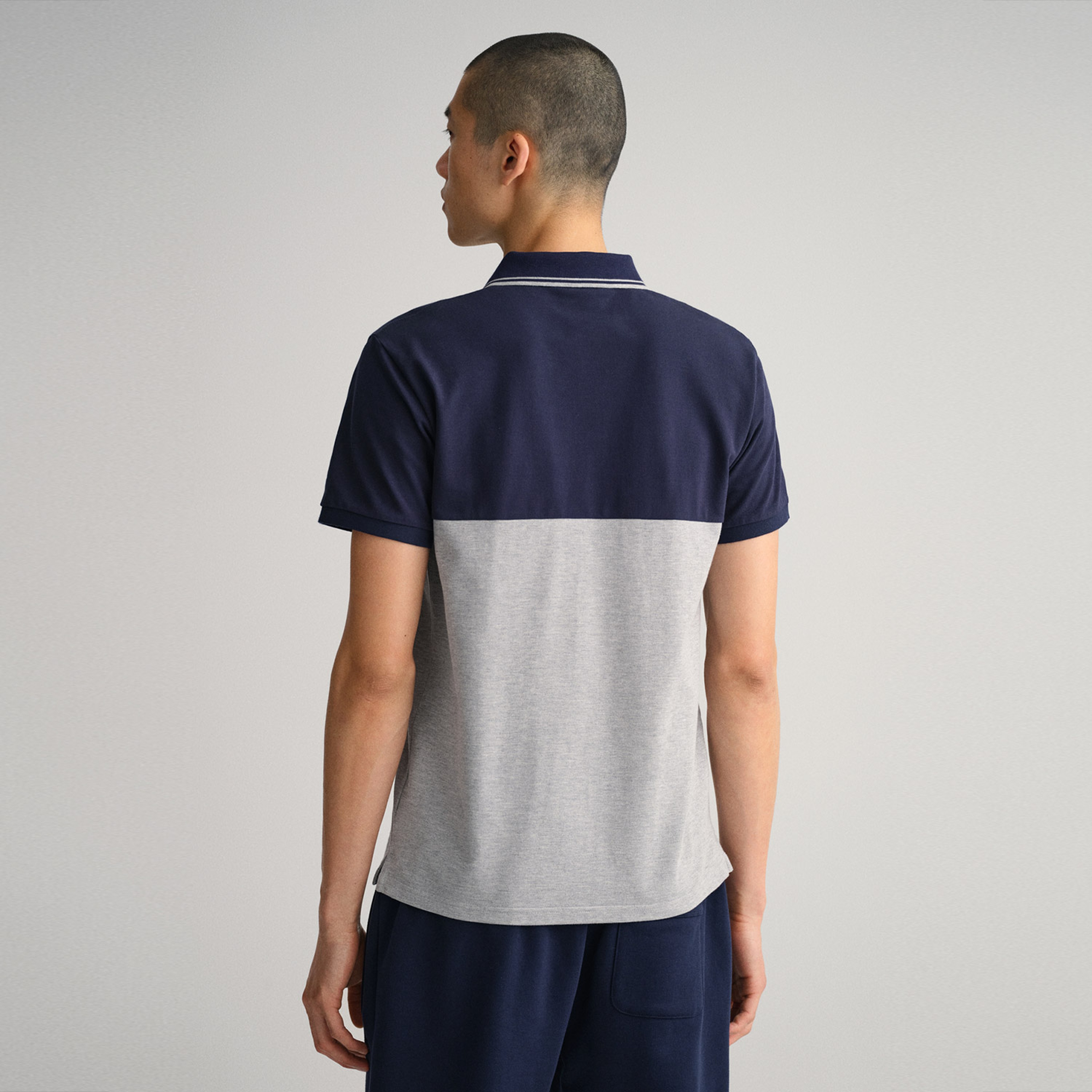 Gant Erkek Lacivert Regular Fit Logolu Polo
