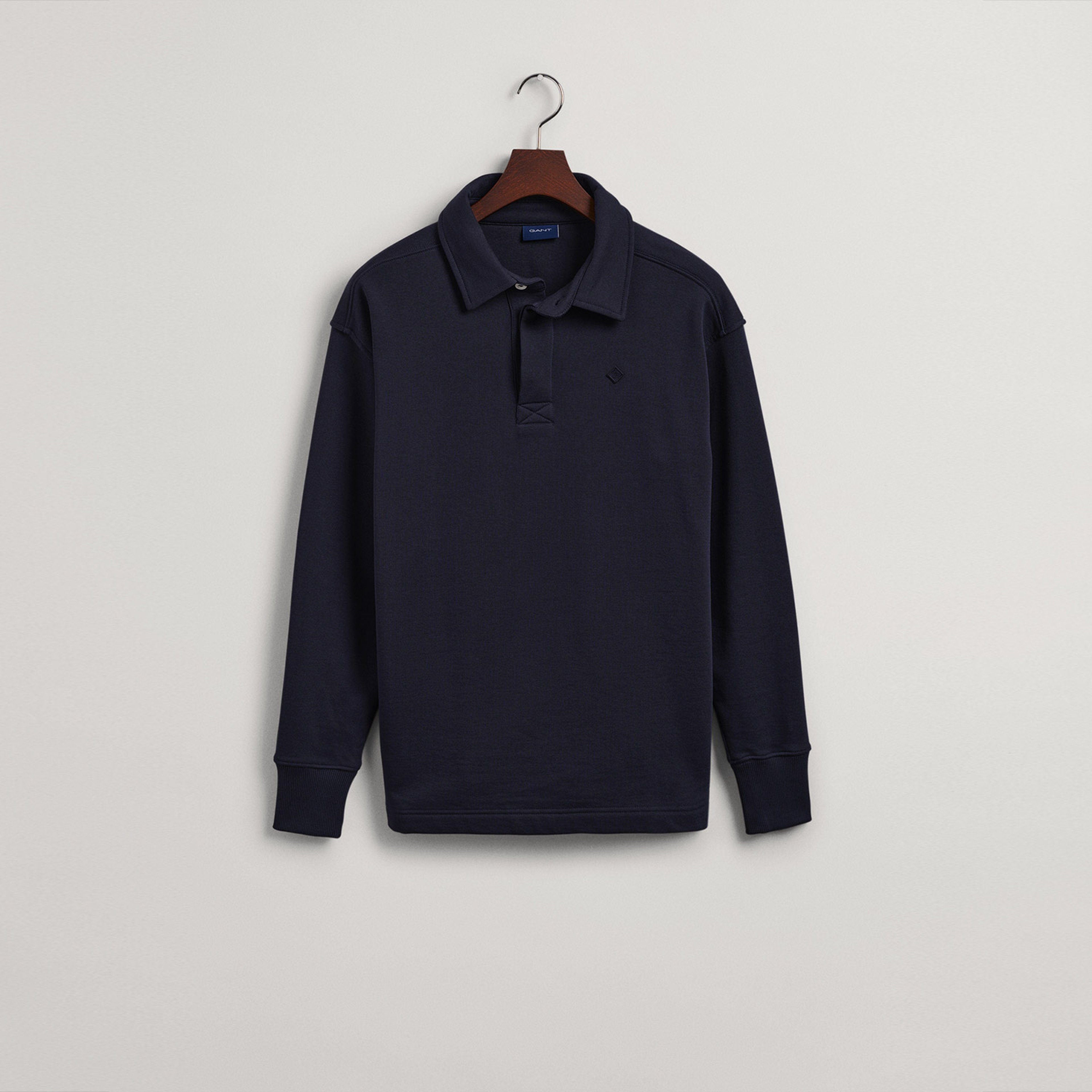 Gant Erkek Lacivert Relaxed Fit Rugby