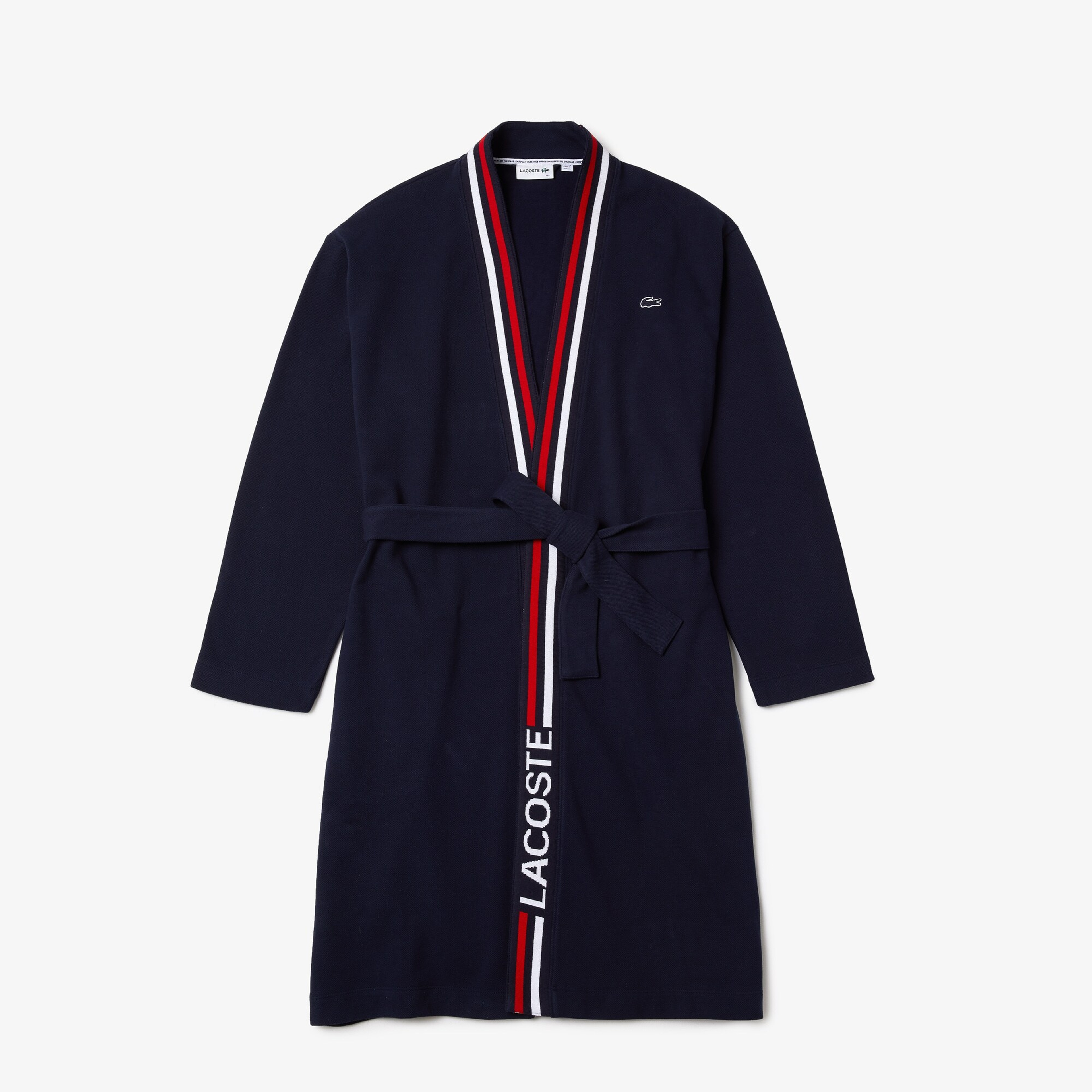 Lacoste Erkek Regular Fit Baskılı Lacivert Sabahlık
