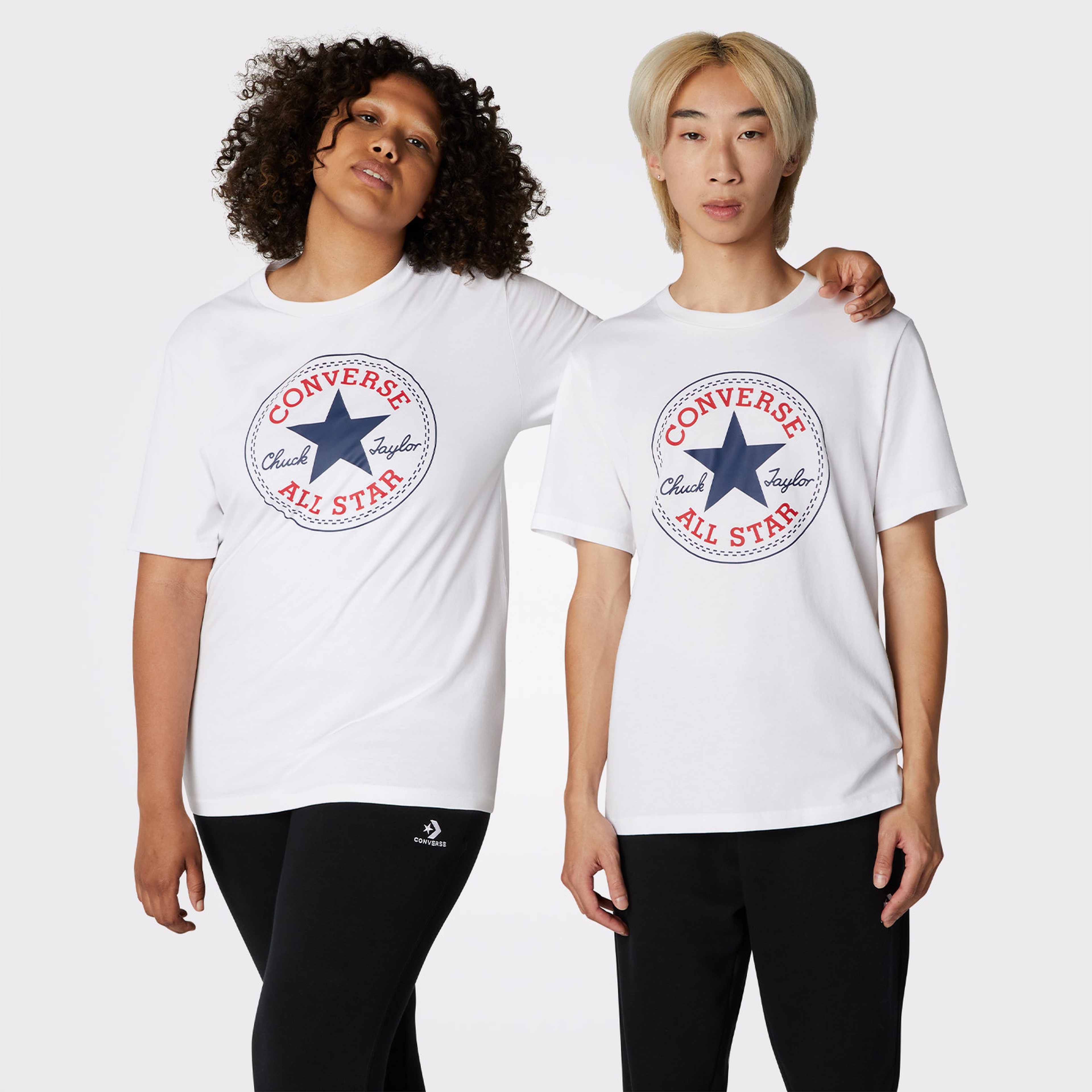 Converse Go-To Chuck Taylor Classic Unisex Beyaz T-Shirt