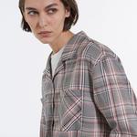 KADIN EKOSELİ GRİ GÖMLEK