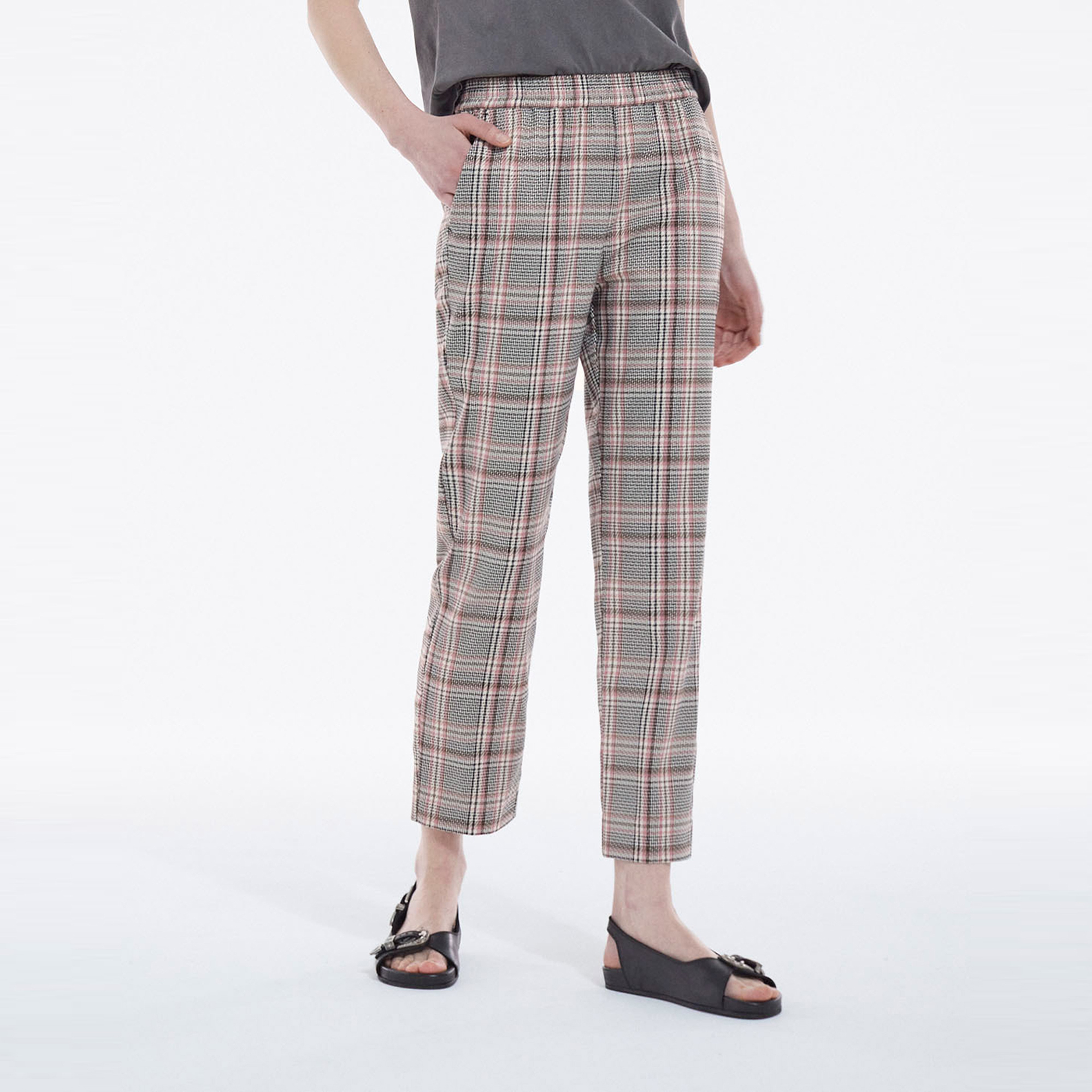 KADIN EKOSELİ GRİ PANTOLON