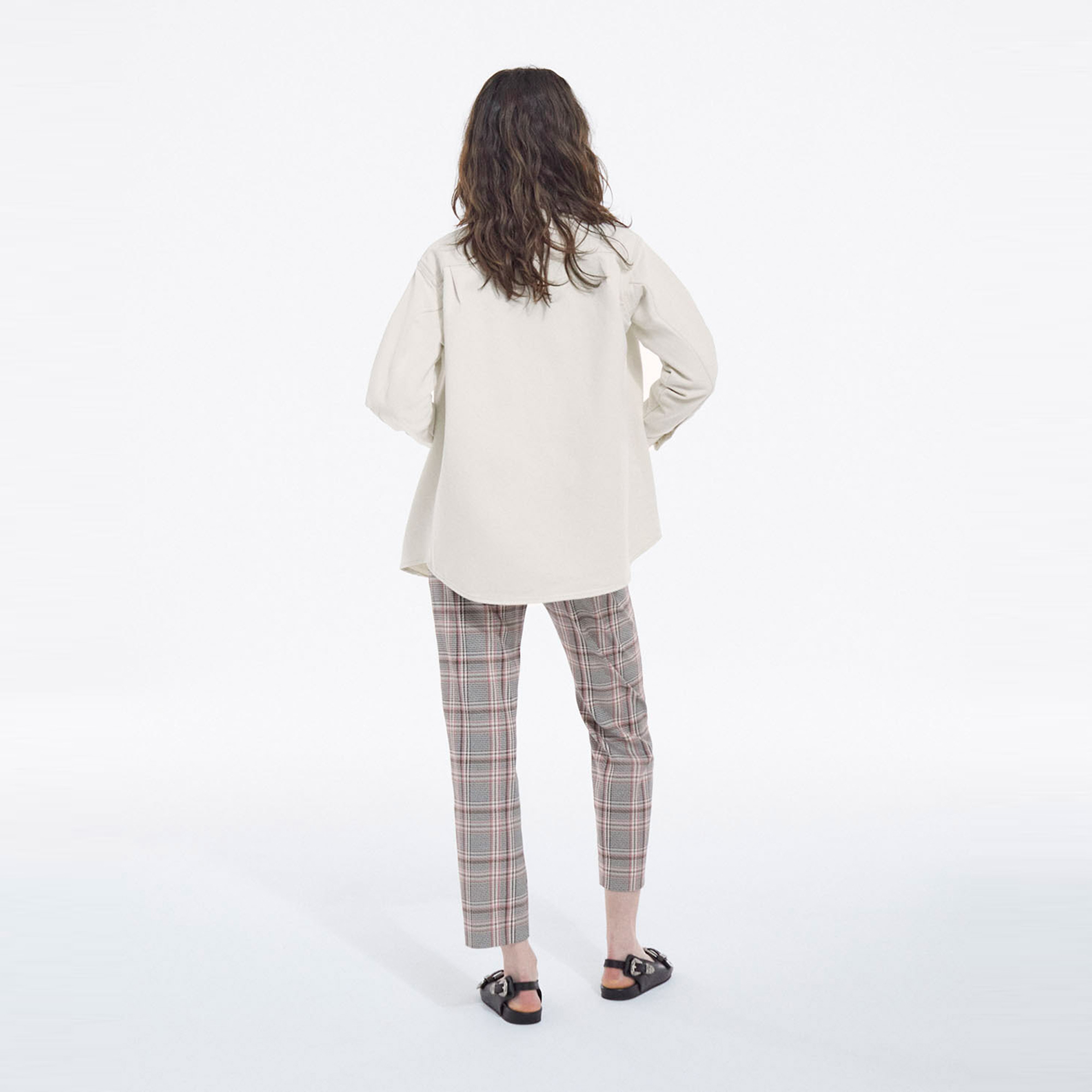 KADIN EKOSELİ GRİ PANTOLON