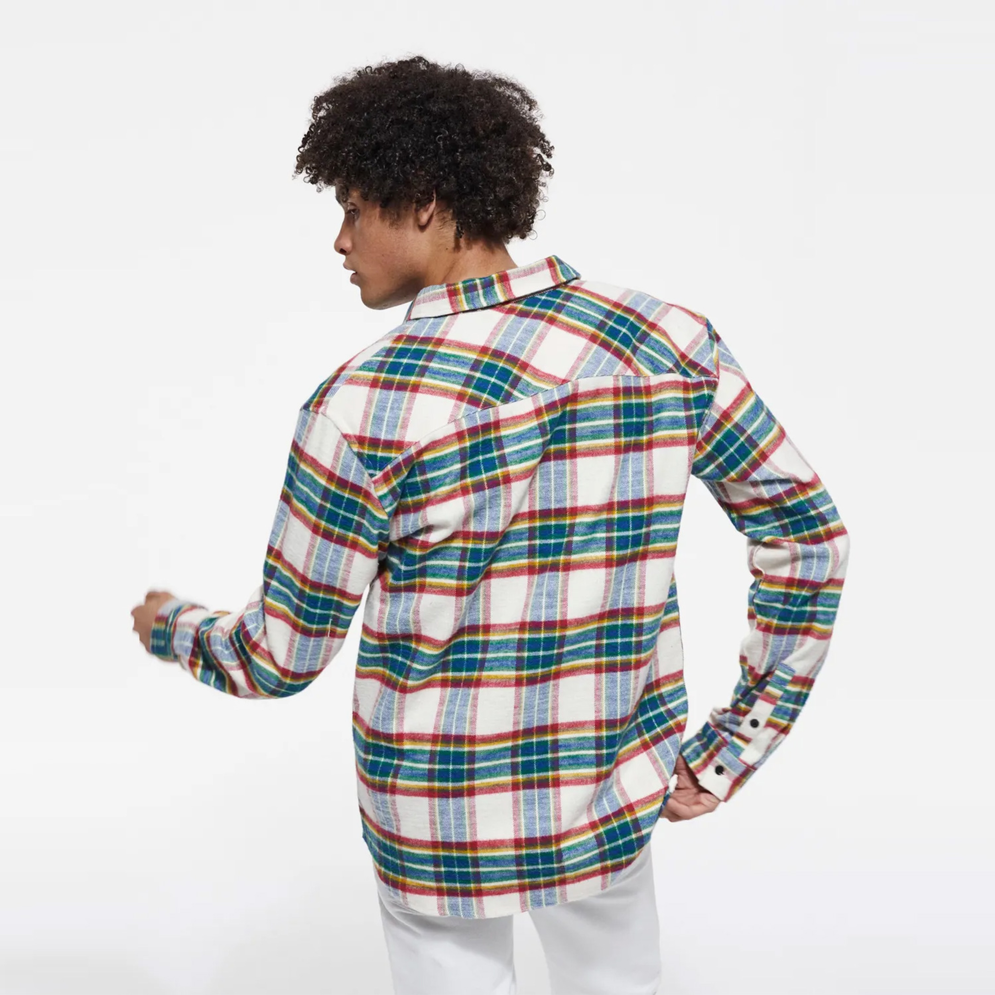 ERKEK EKOSELİ KREM GÖMLEK