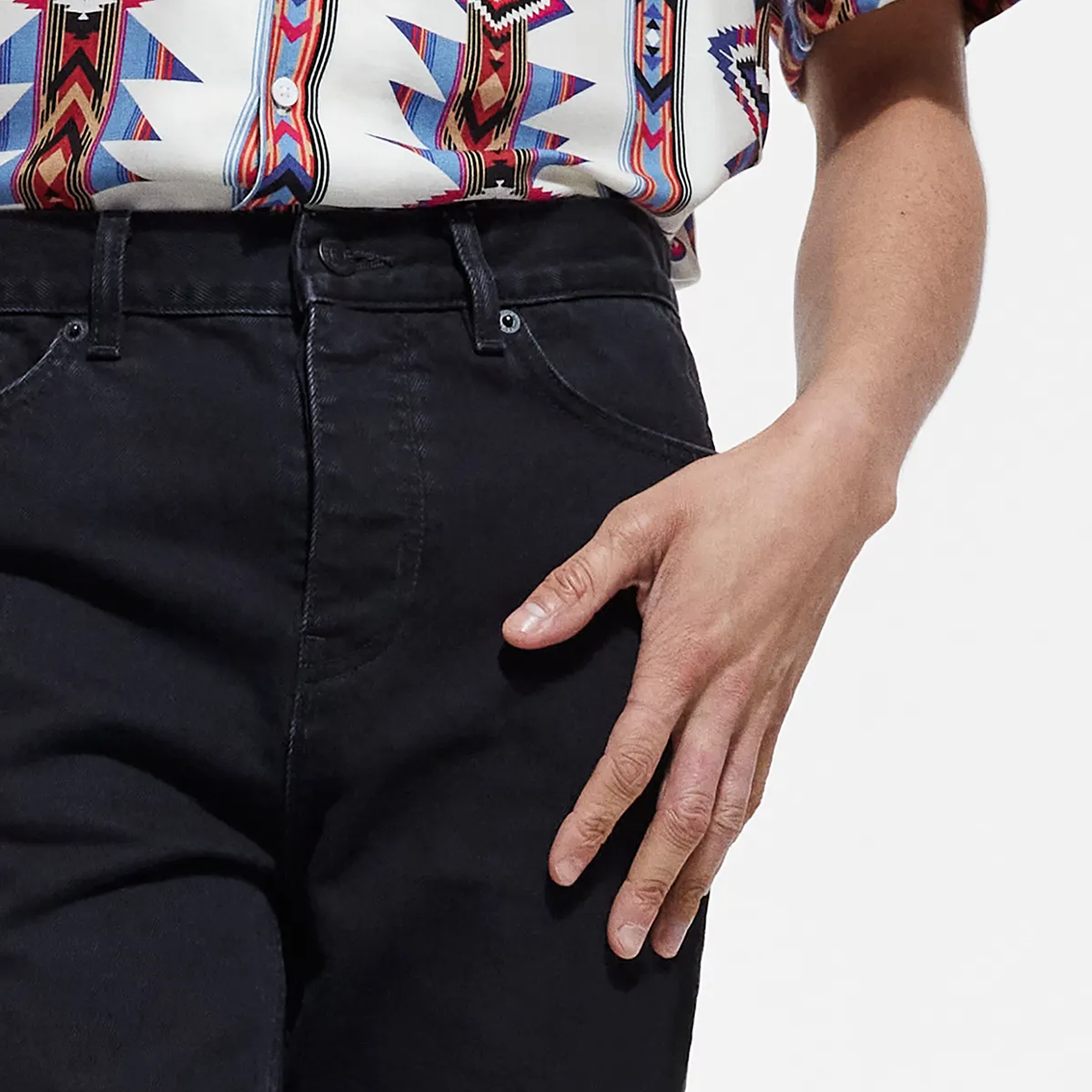 ERKEK SİYAH KOT PANTOLON