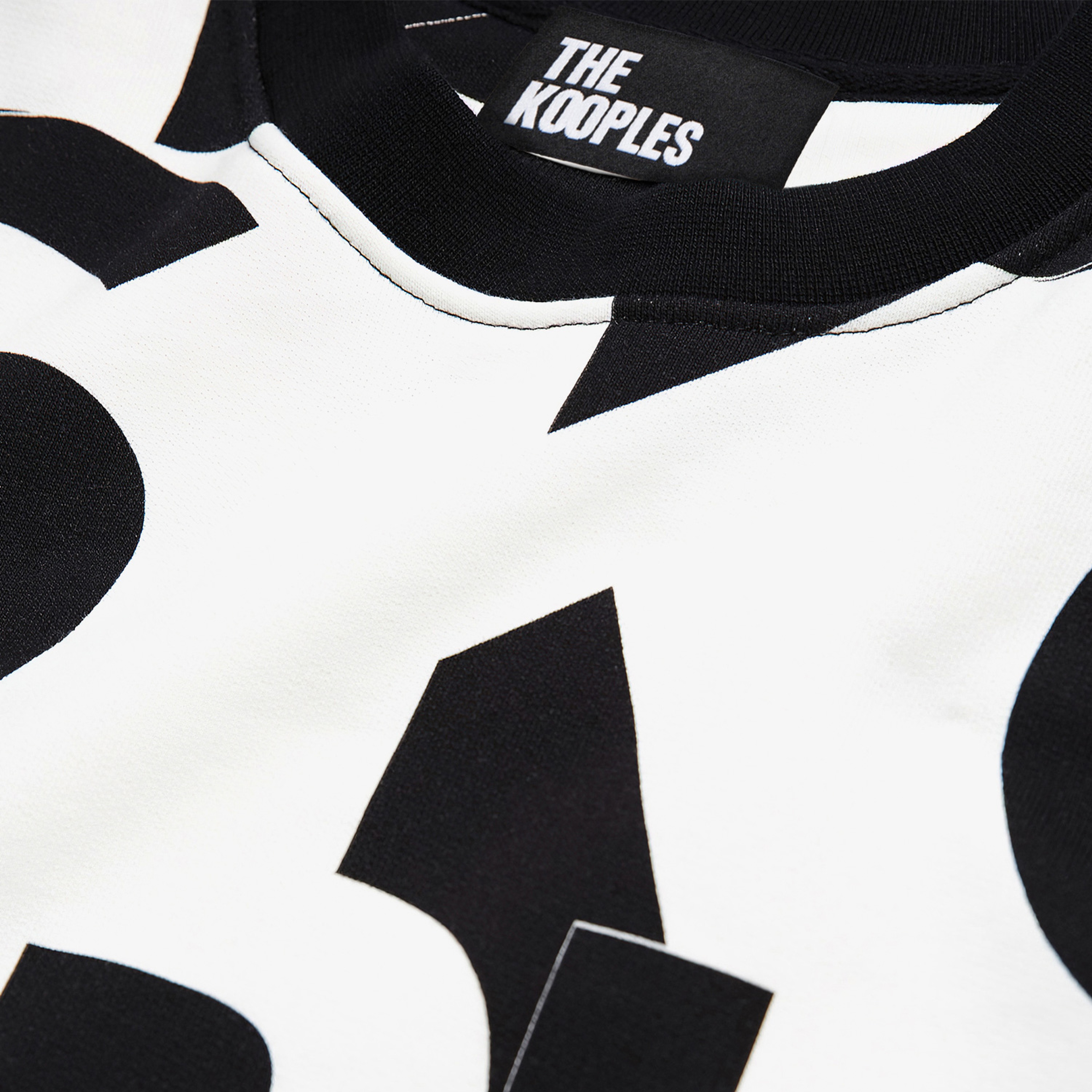 The Kooples Logomania Kadın Siyah Sweatshirt
