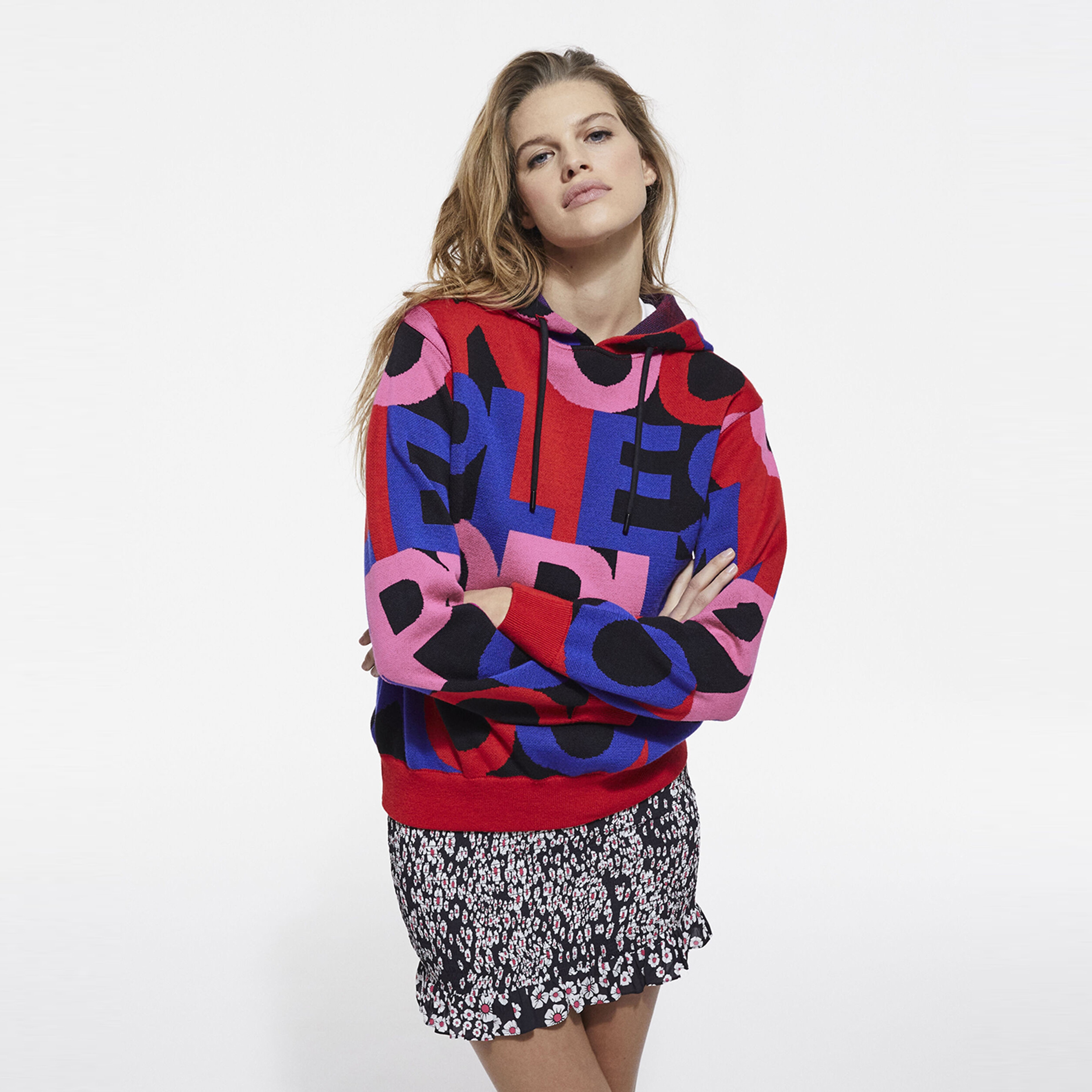 The Kooples Classic Kadın Renkli Kazak