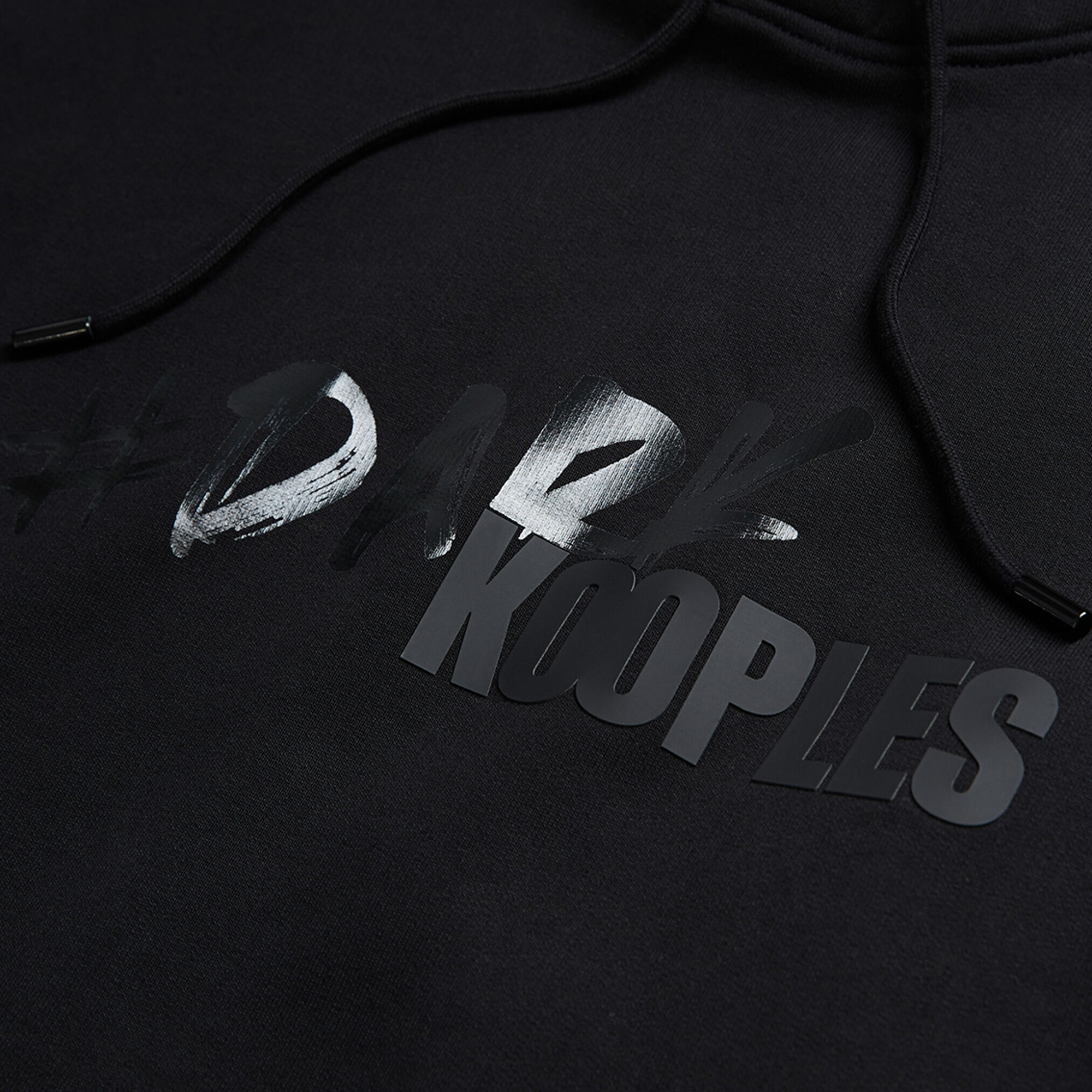 ERKEK BASKILI SİYAH SWEATSHIRT