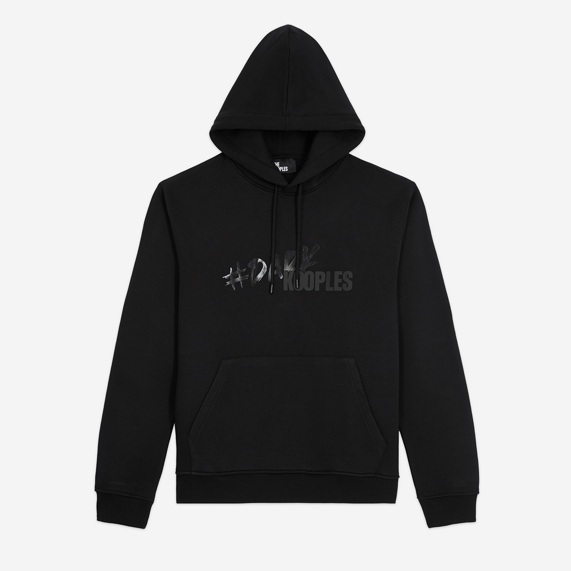 ERKEK BASKILI SİYAH SWEATSHIRT