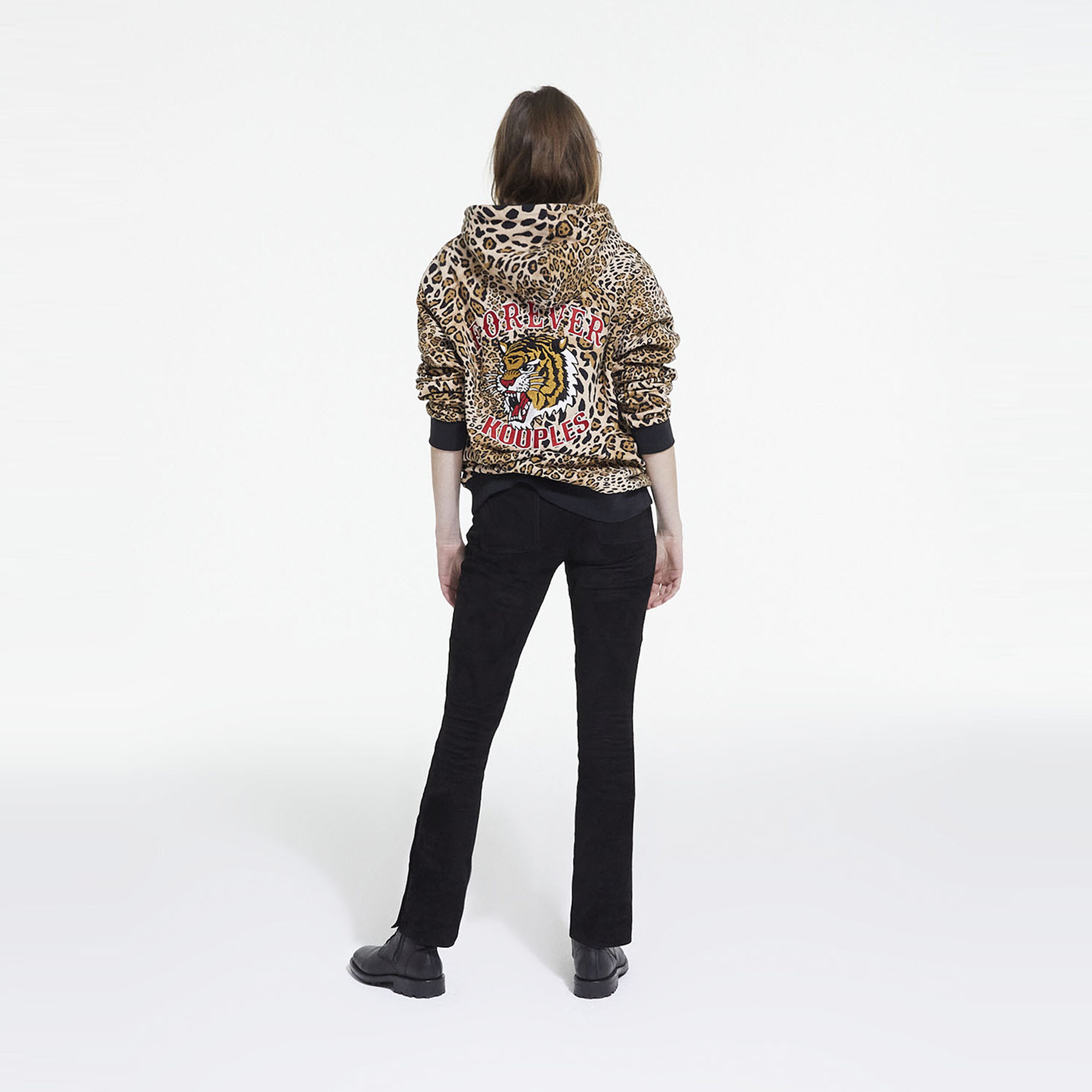 KADIN KAHVERENGİ SWEATSHIRT