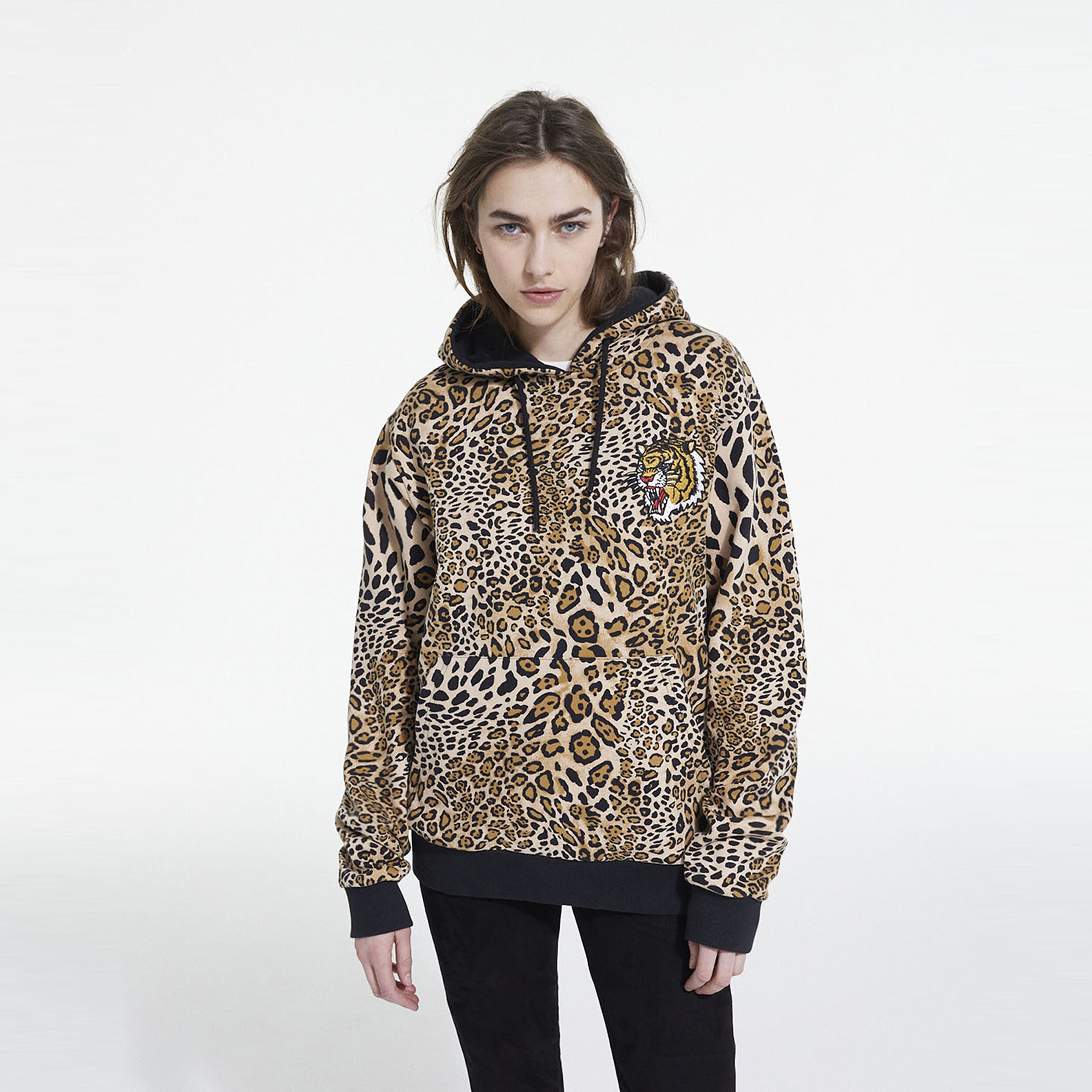 KADIN KAHVERENGİ SWEATSHIRT