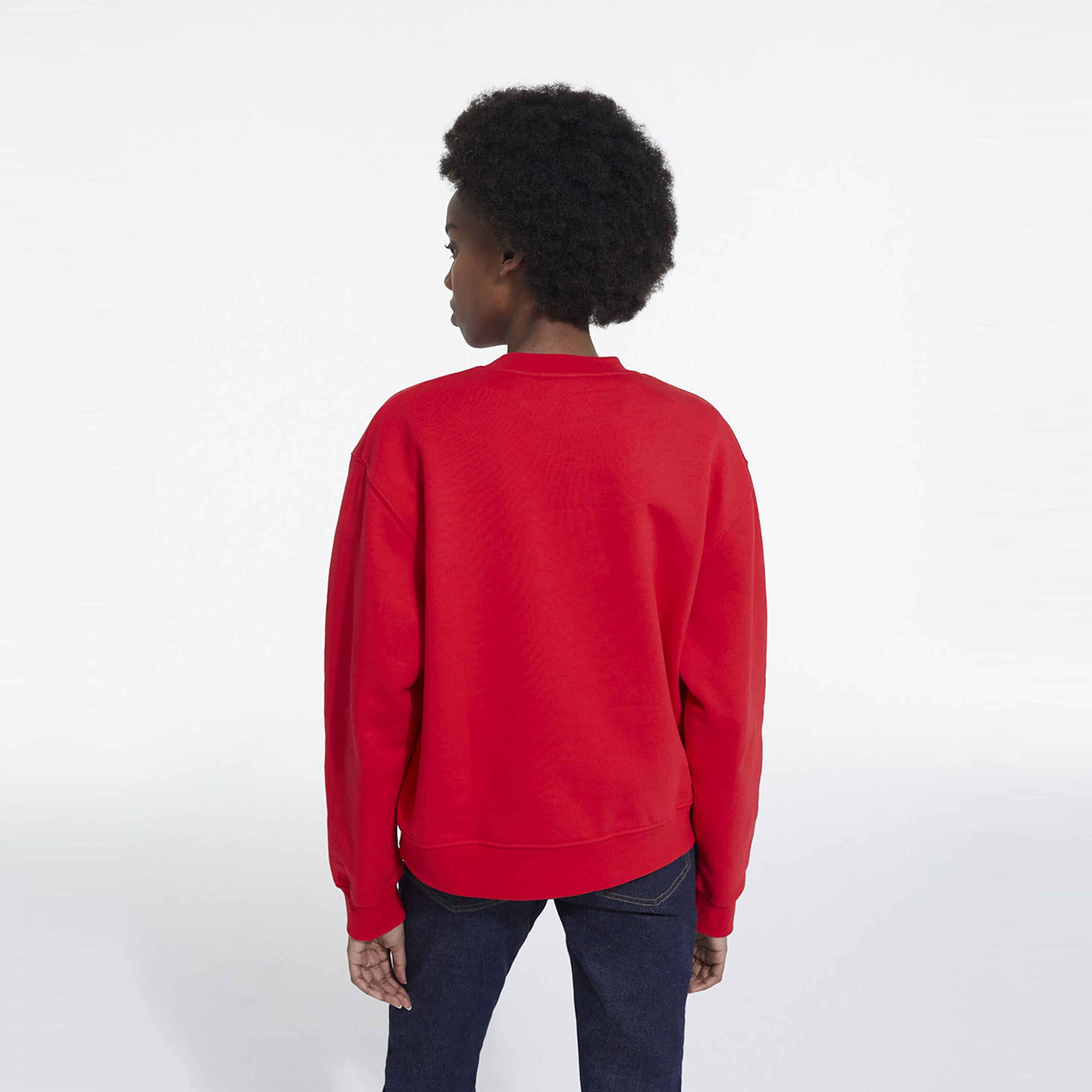 KADIN KIRMIZI SWEATSHIRT