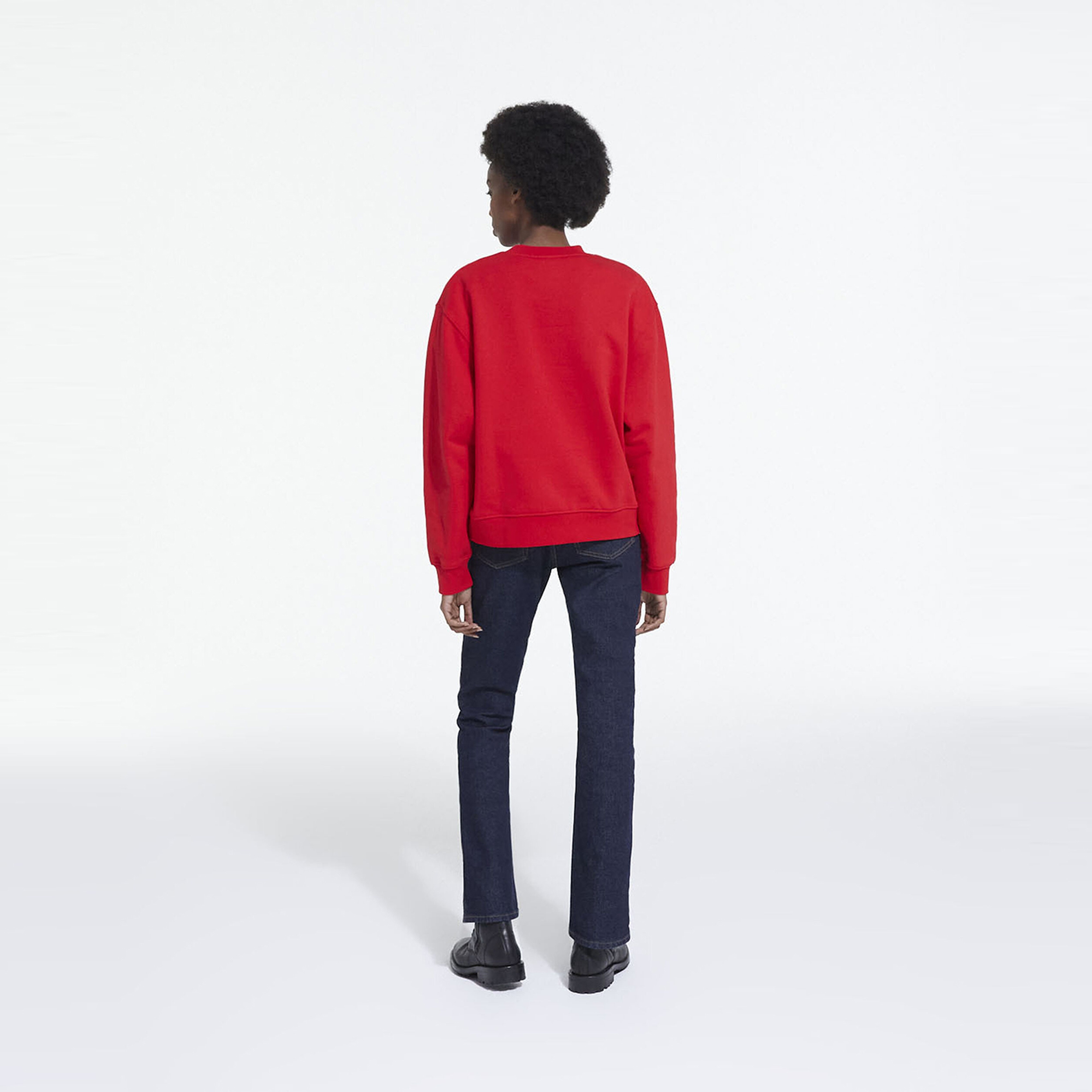 KADIN KIRMIZI SWEATSHIRT