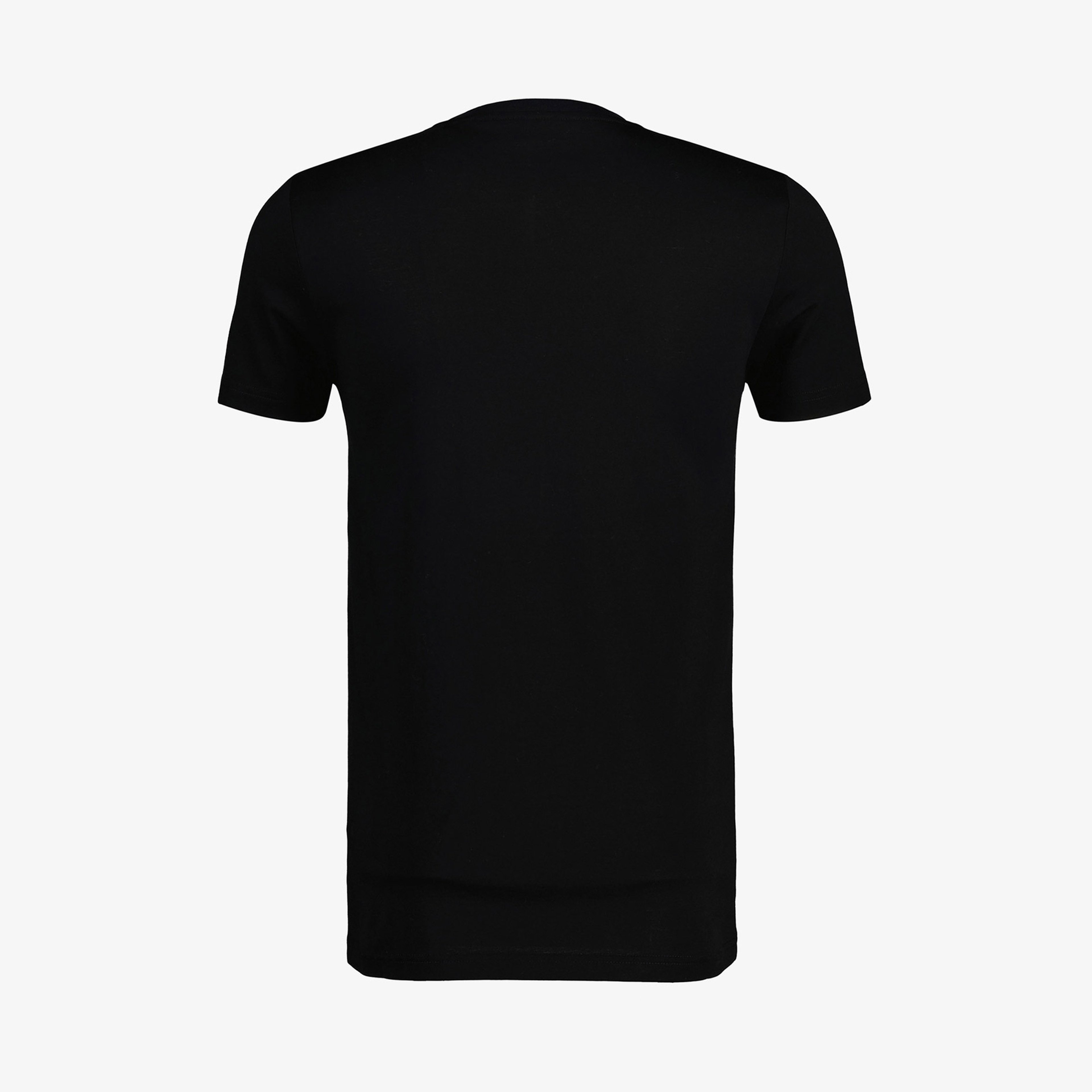 GANT Erkek Siyah Slim Fit Bisiklet Yaka T-shirt