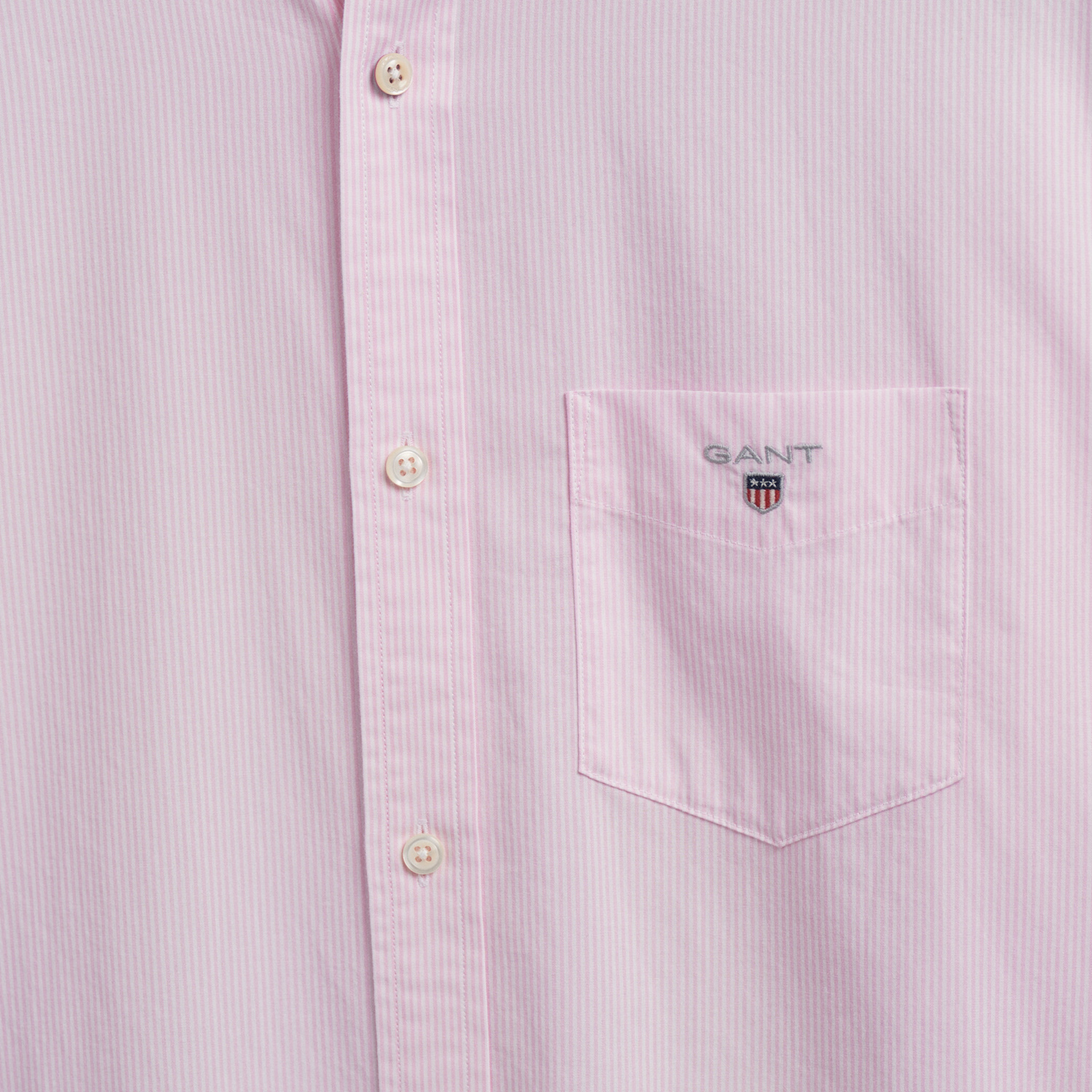GANT Erkek Pembe Regular Fit Düğmeli Yaka Gömlek