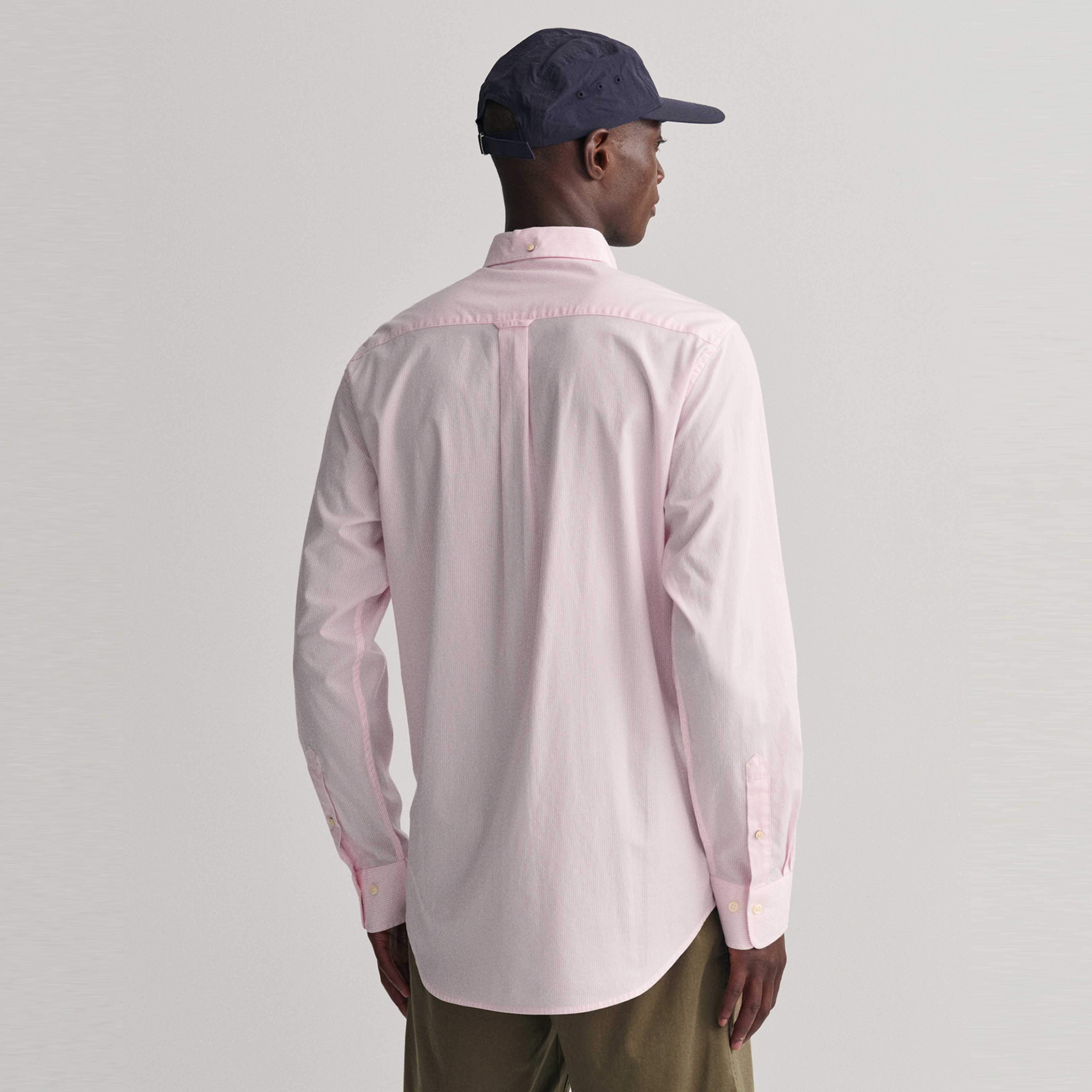 GANT Erkek Pembe Regular Fit Düğmeli Yaka Gömlek