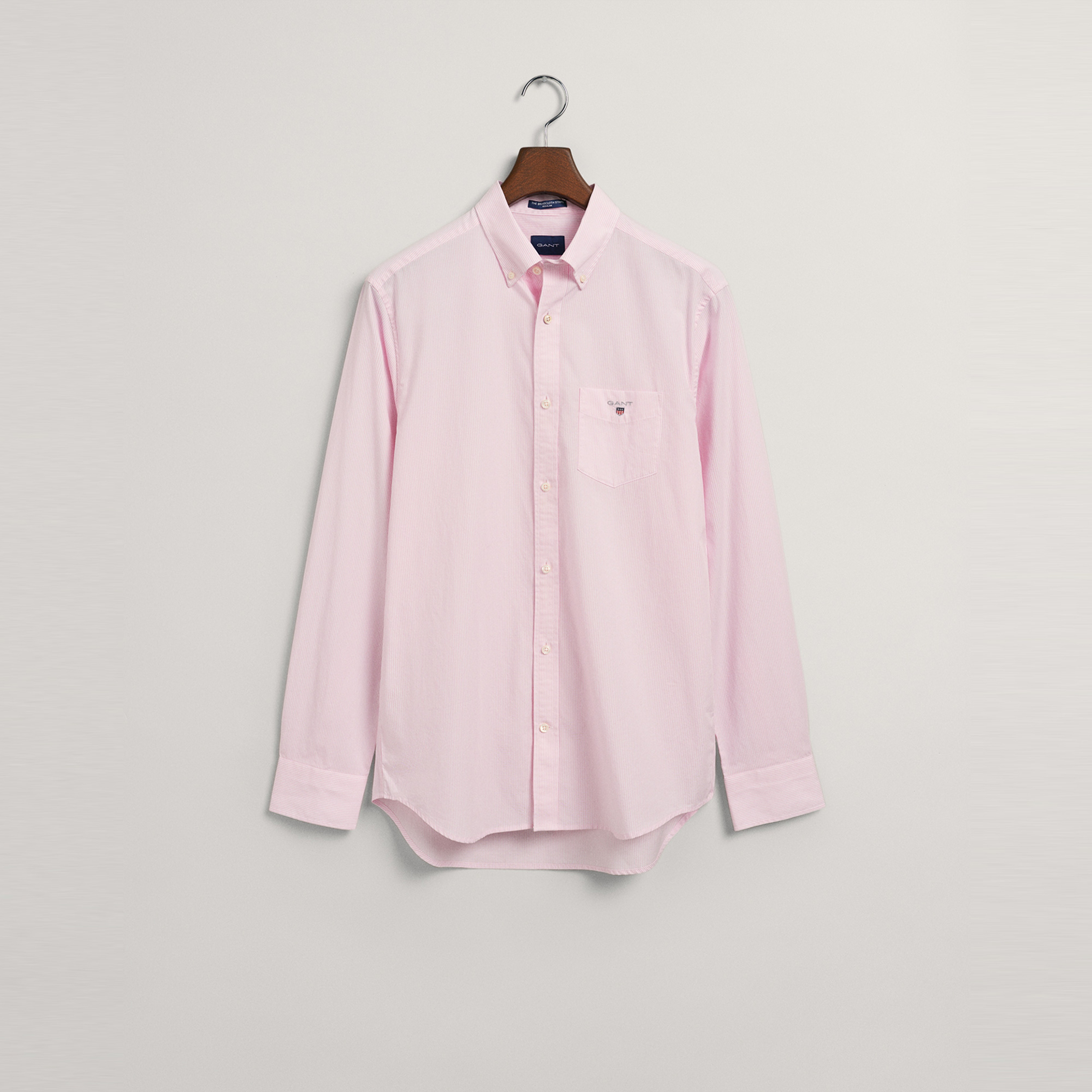 GANT Erkek Pembe Regular Fit Düğmeli Yaka Gömlek