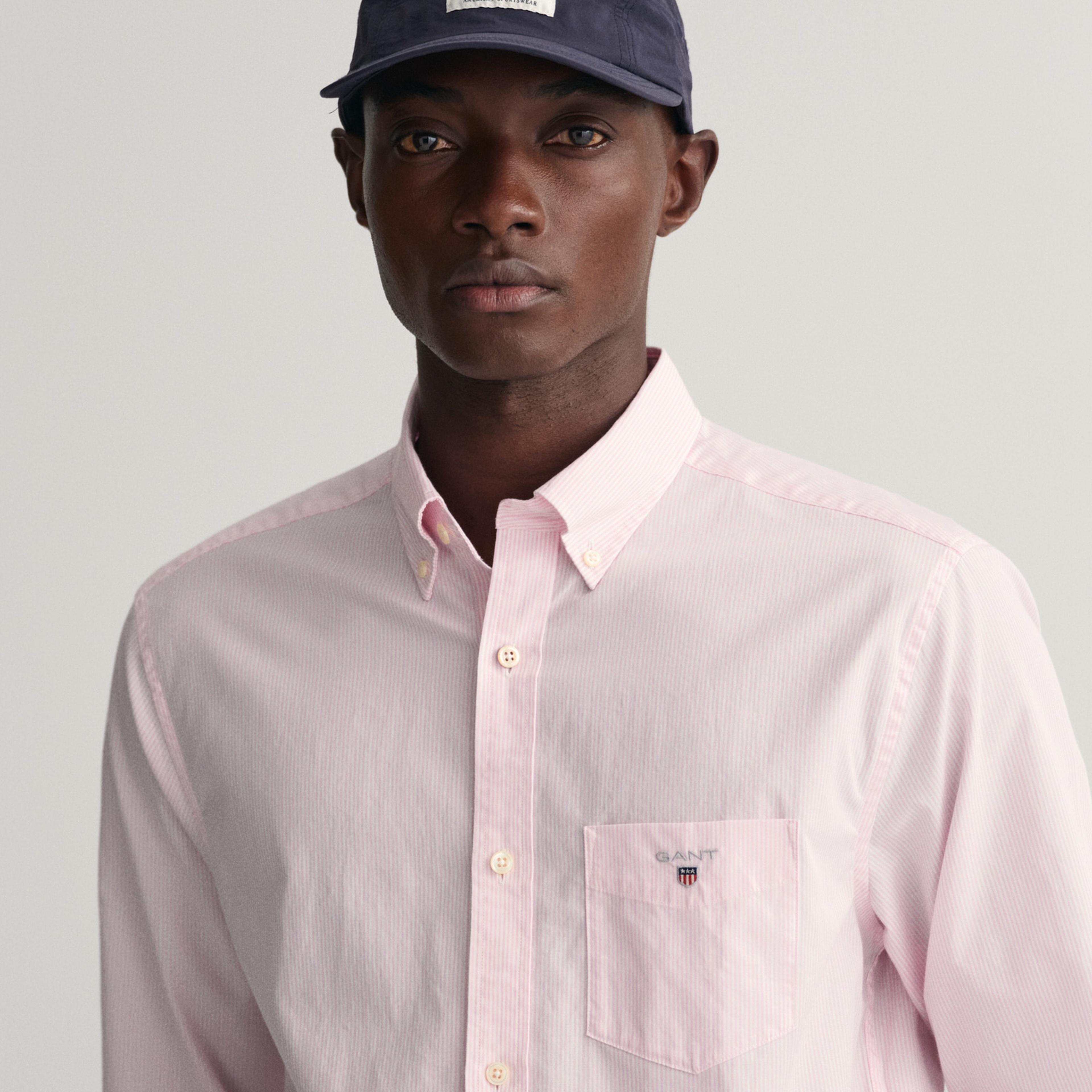 GANT Erkek Pembe Regular Fit Düğmeli Yaka Gömlek