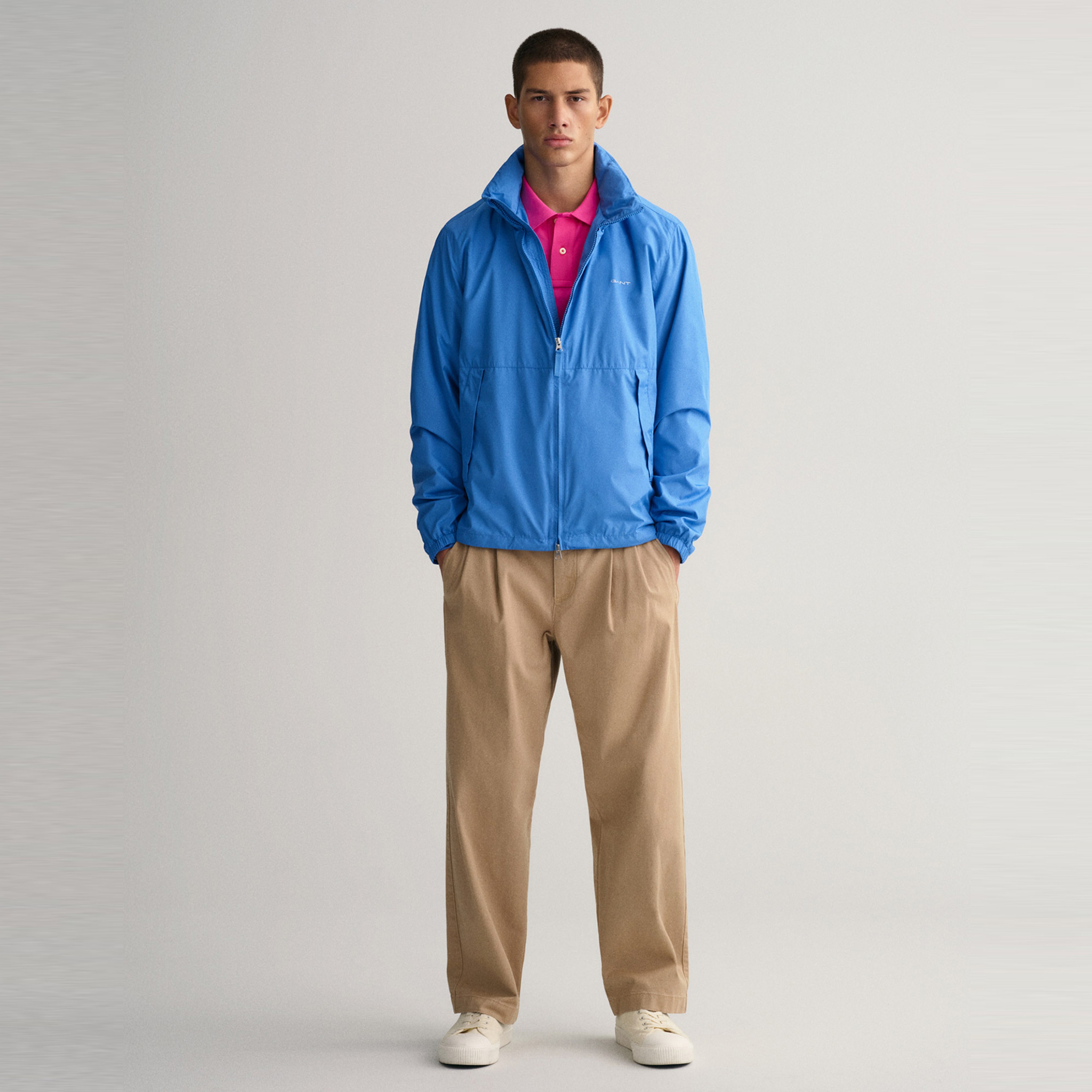 GANT Erkek Pembe Regular Fit Polo