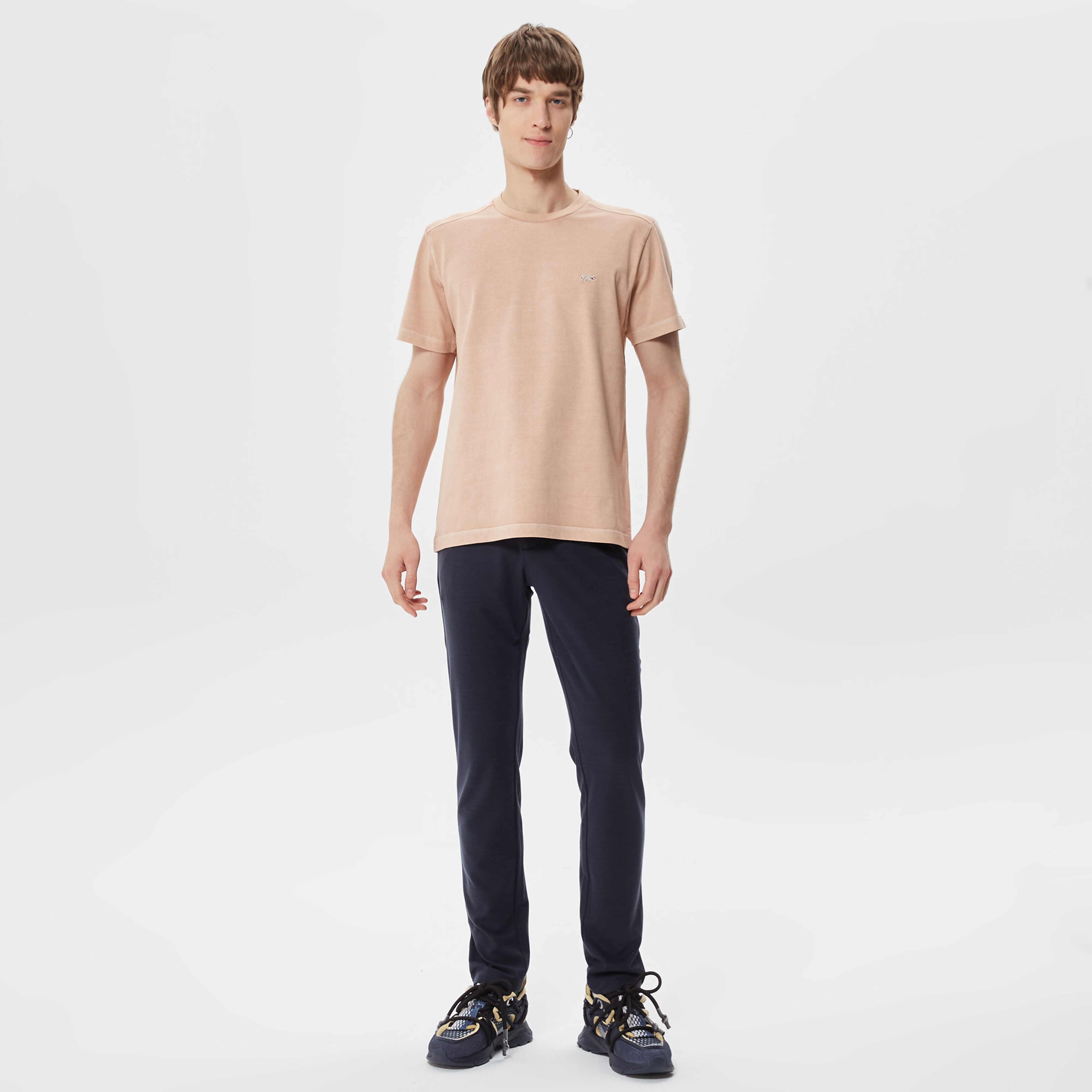 Erkek Tappered Fit Lacivert Pantolon