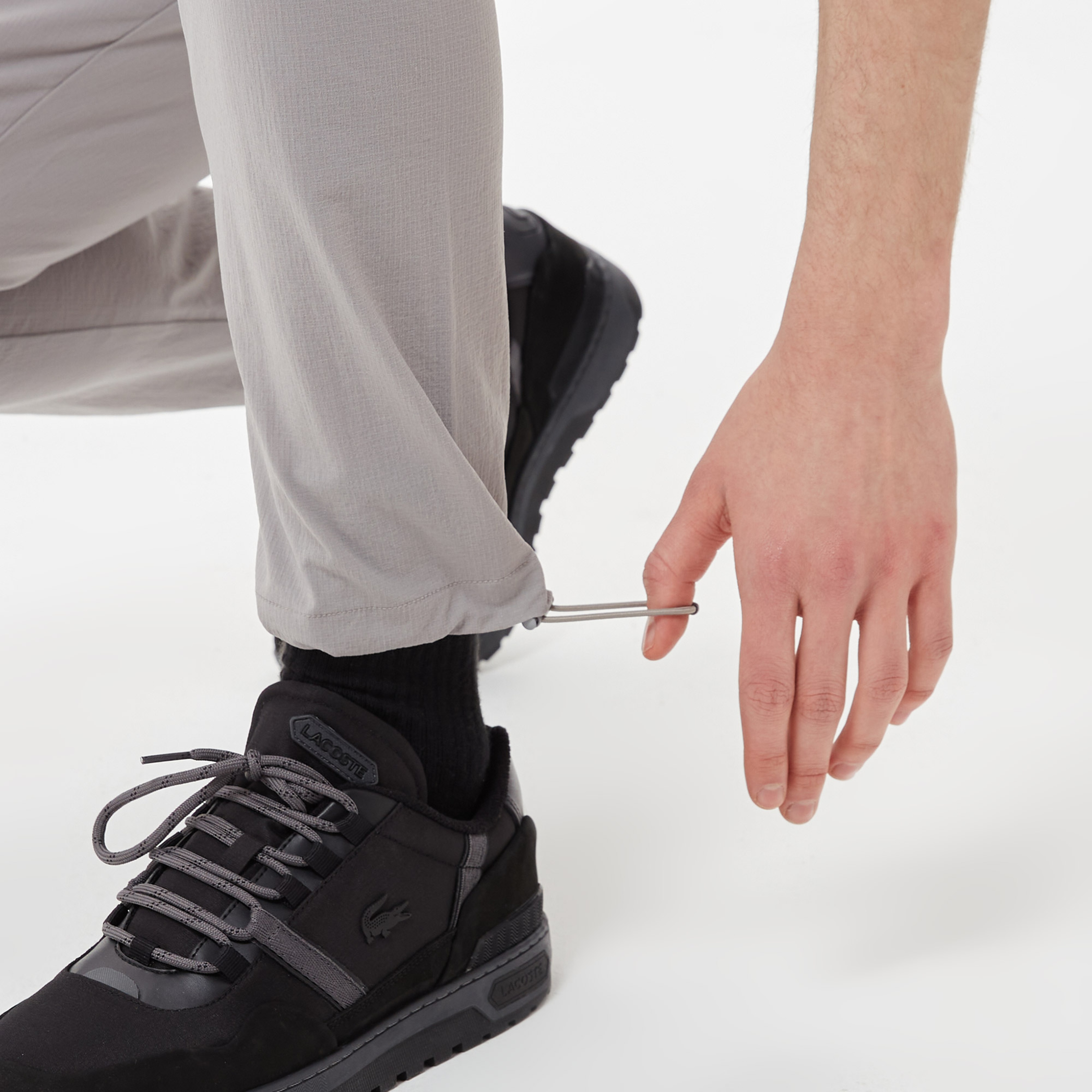 Lacoste Erkek Gri Pantolon