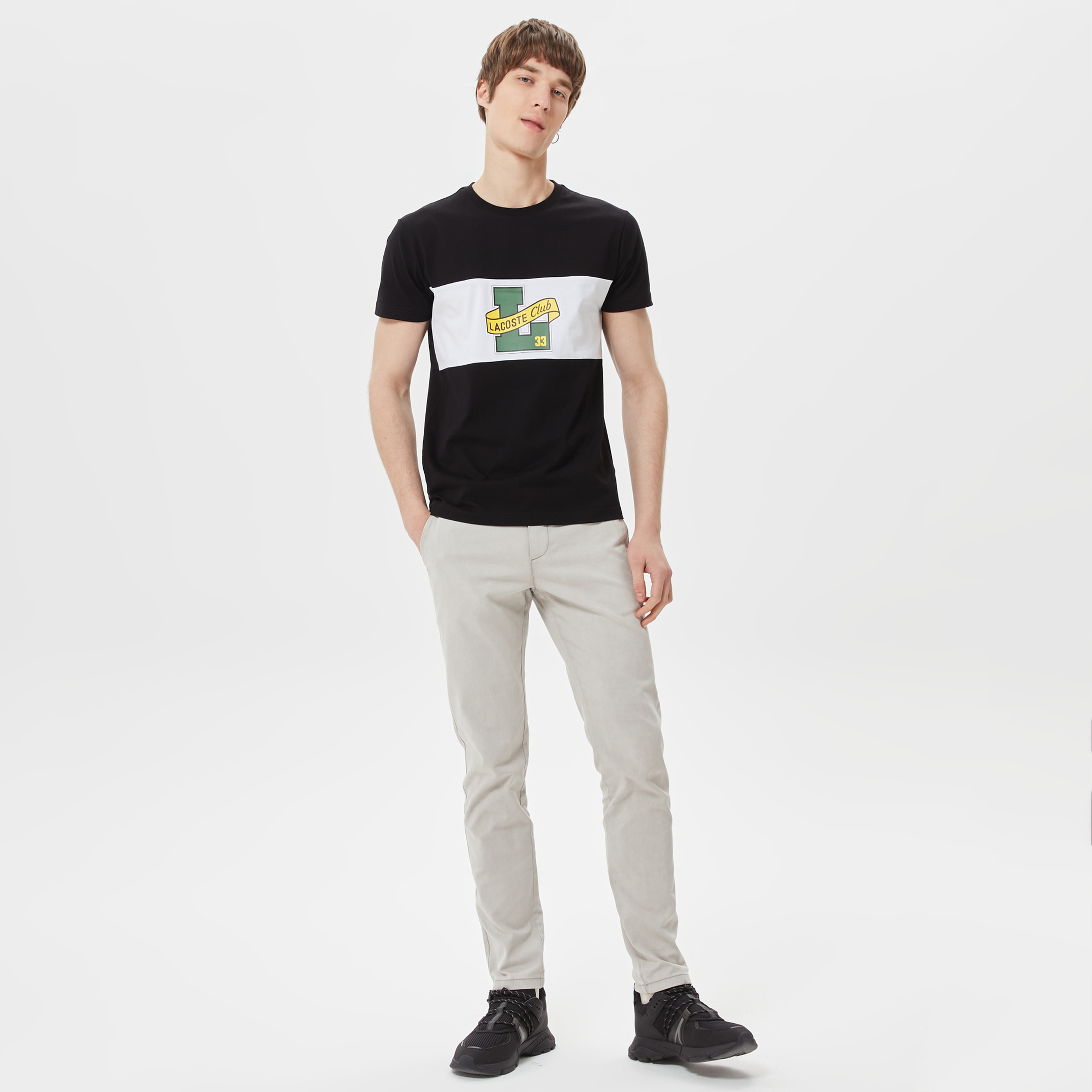 Erkek Slim Fit Organik Pamuk Gri Pantolon