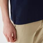 Active Erkek Relaxed Fit Bisiklet Yaka Baskılı Lacivert T-Shirt