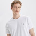 Nautica Erkek Beyaz Standart Fit T-Shirt