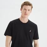 Nautica Erkek Siyah Standart Fit T-Shirt