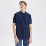 Nautica Erkek Lacivert Classic Fit Kısa Kollu Polo Yaka T-Shirt