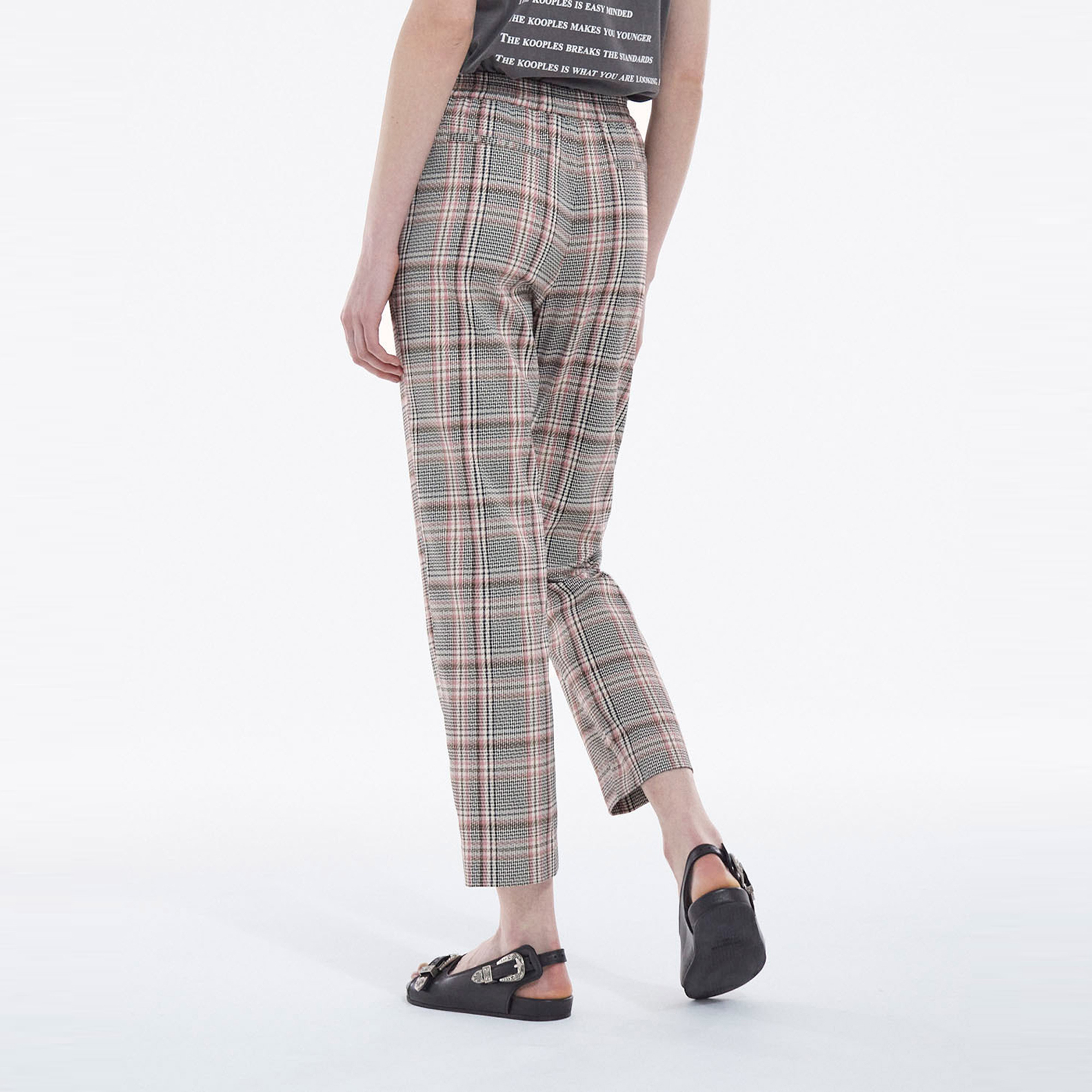 KADIN EKOSELİ GRİ PANTOLON