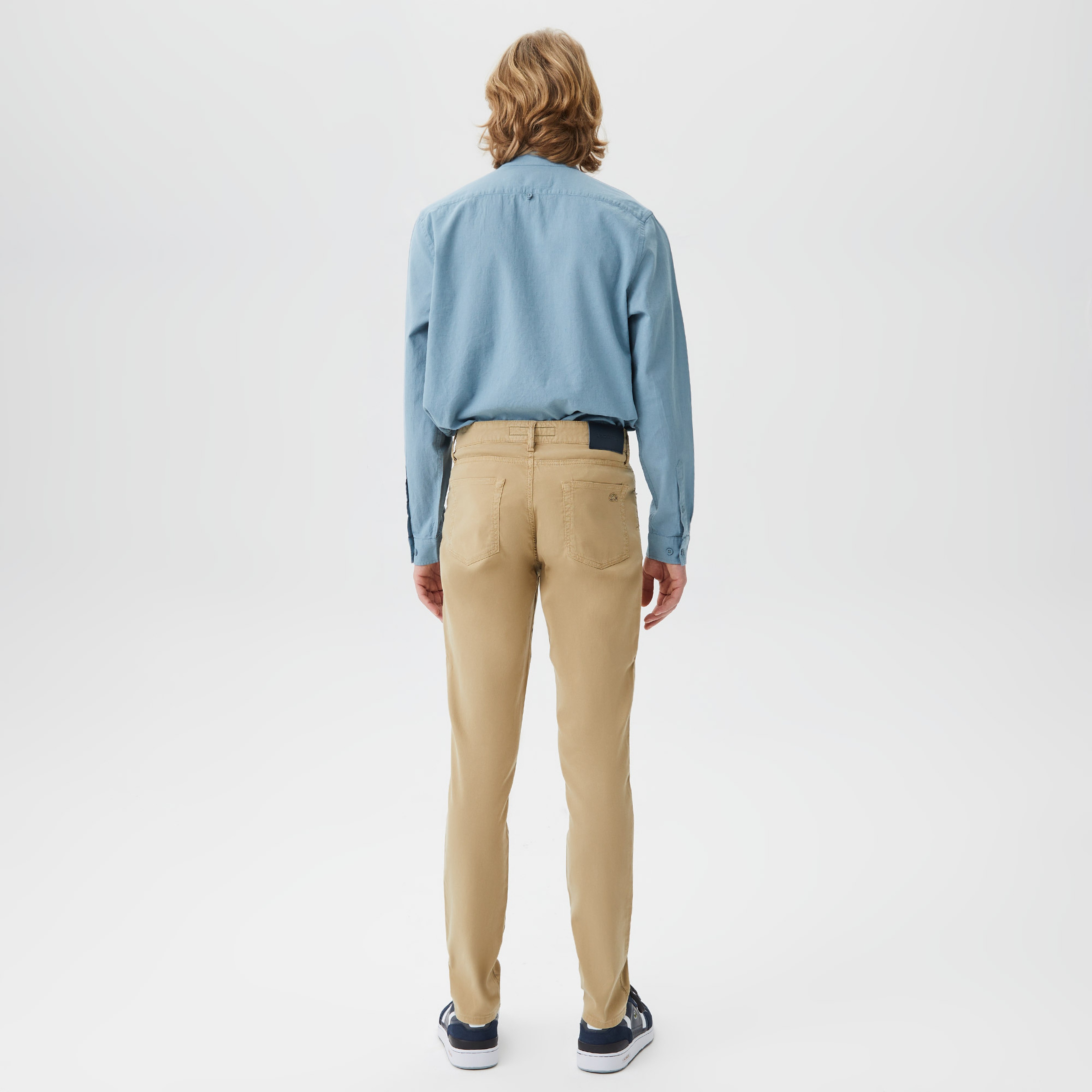 Lacoste Erkek Slim Fit Bej Pantolon