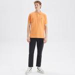 Nautica Erkek Turuncu Classic Fit Kısa Kollu Polo Yaka T-Shirt