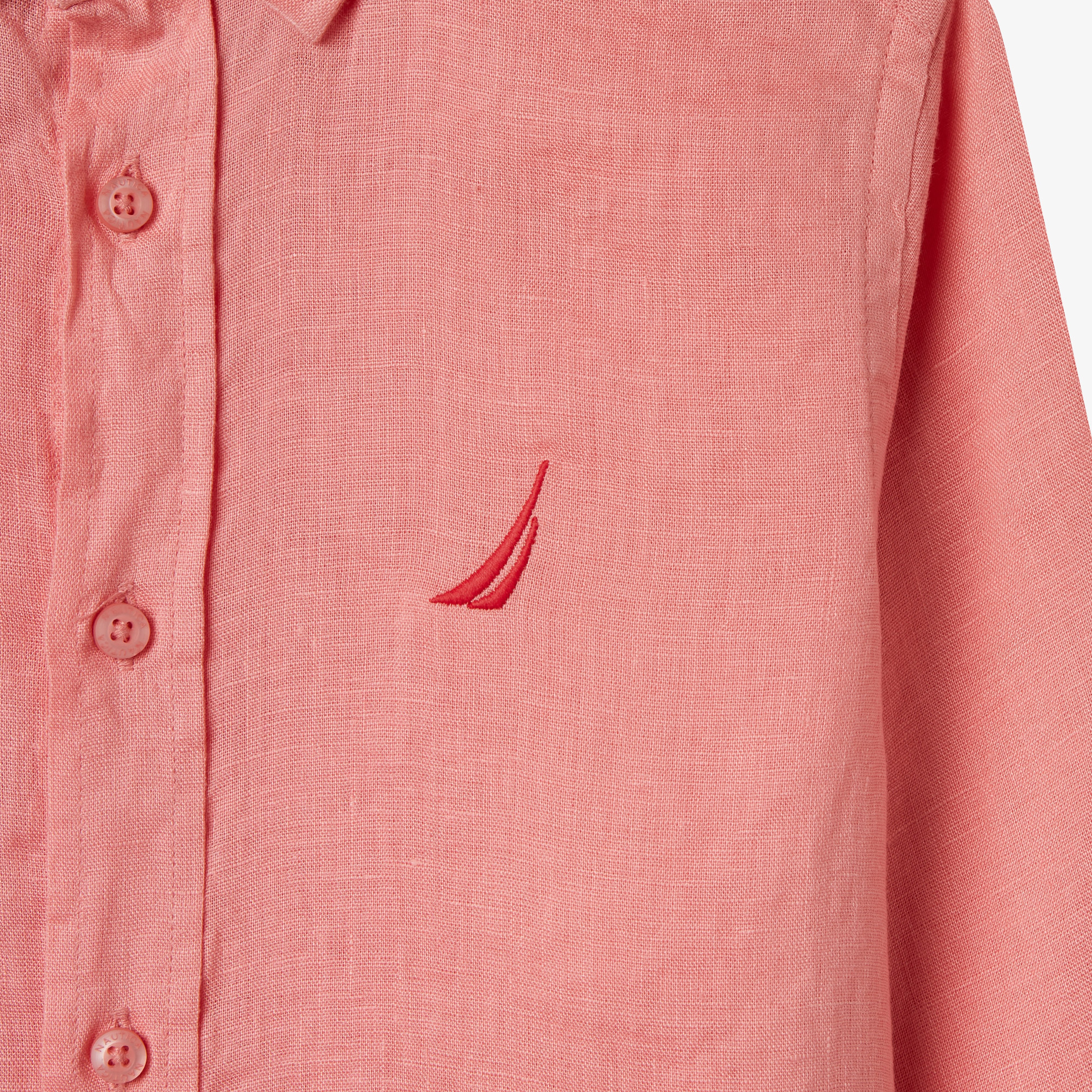 Nautica Erkek Çocuk Pembe Standart Fit Gömlek
