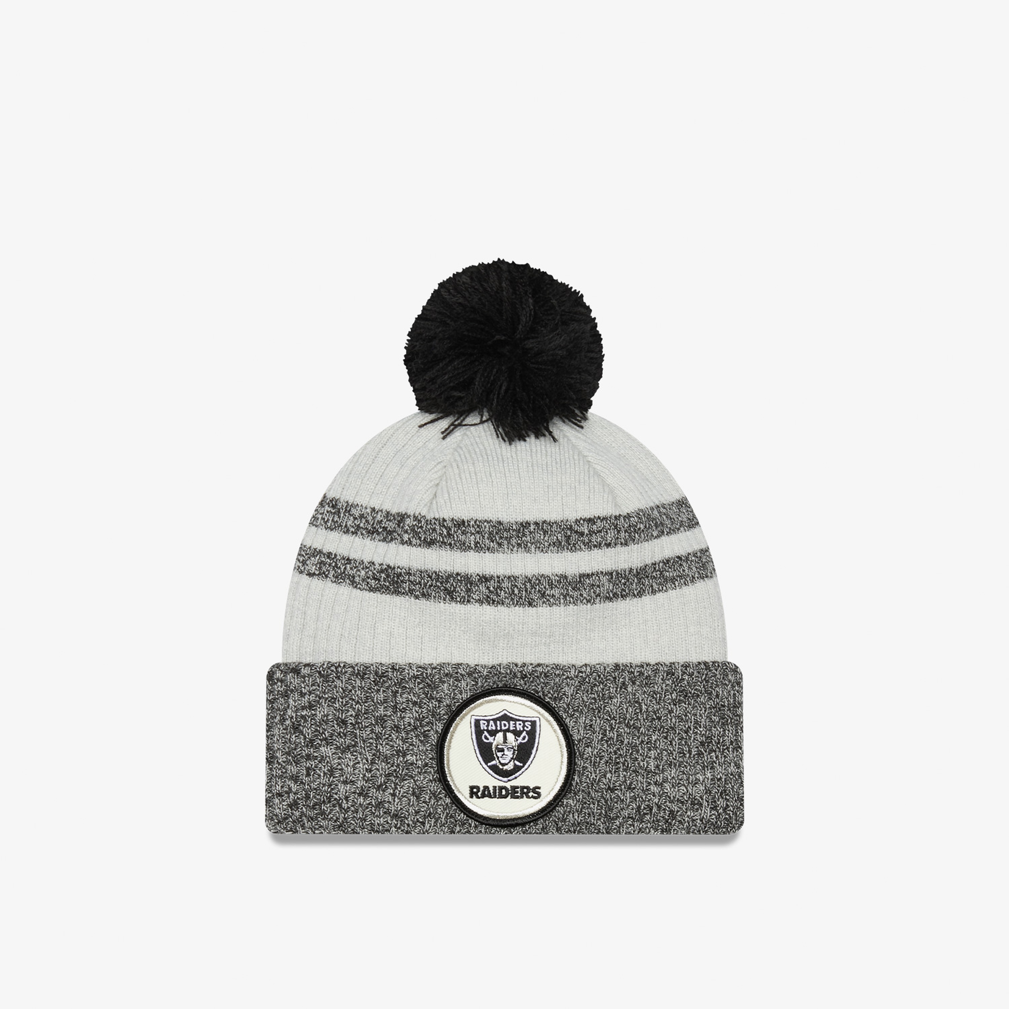 New Era Raiders NFL Sideline Historic Cuff Pom Unisex Gri Bere