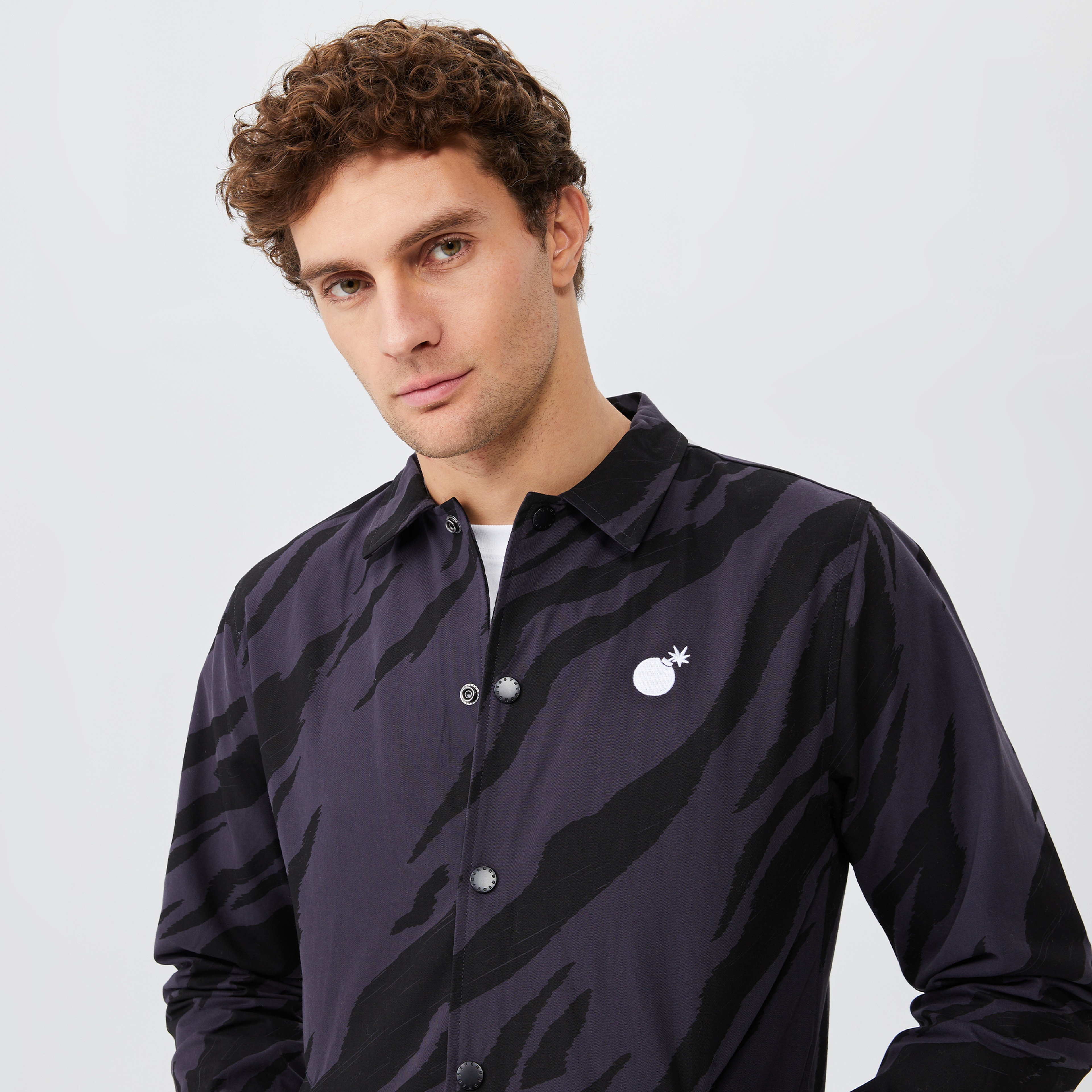 The Hundreds Wicked Coach Erkek Siyah Ceket