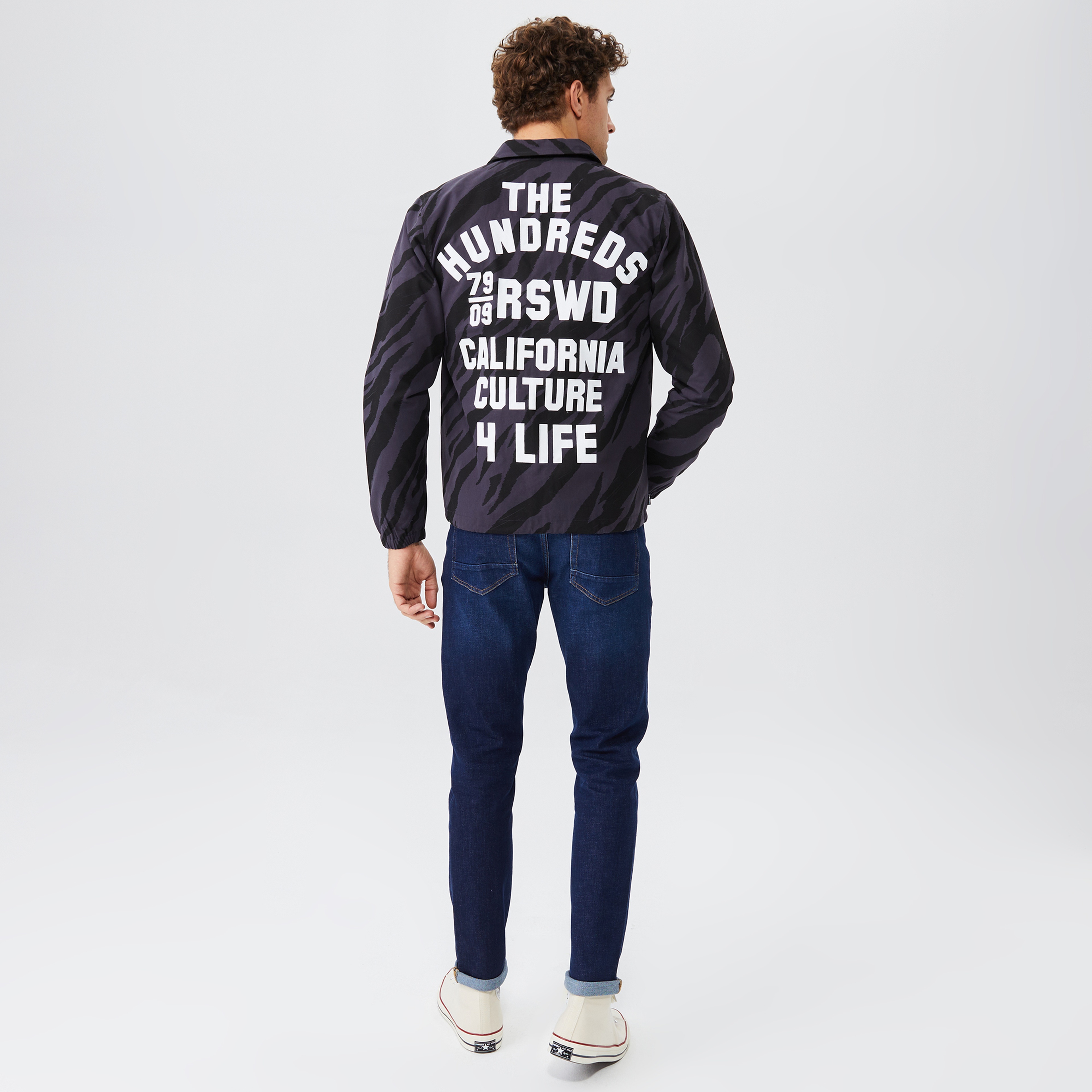 The Hundreds Wicked Coach Erkek Siyah Ceket