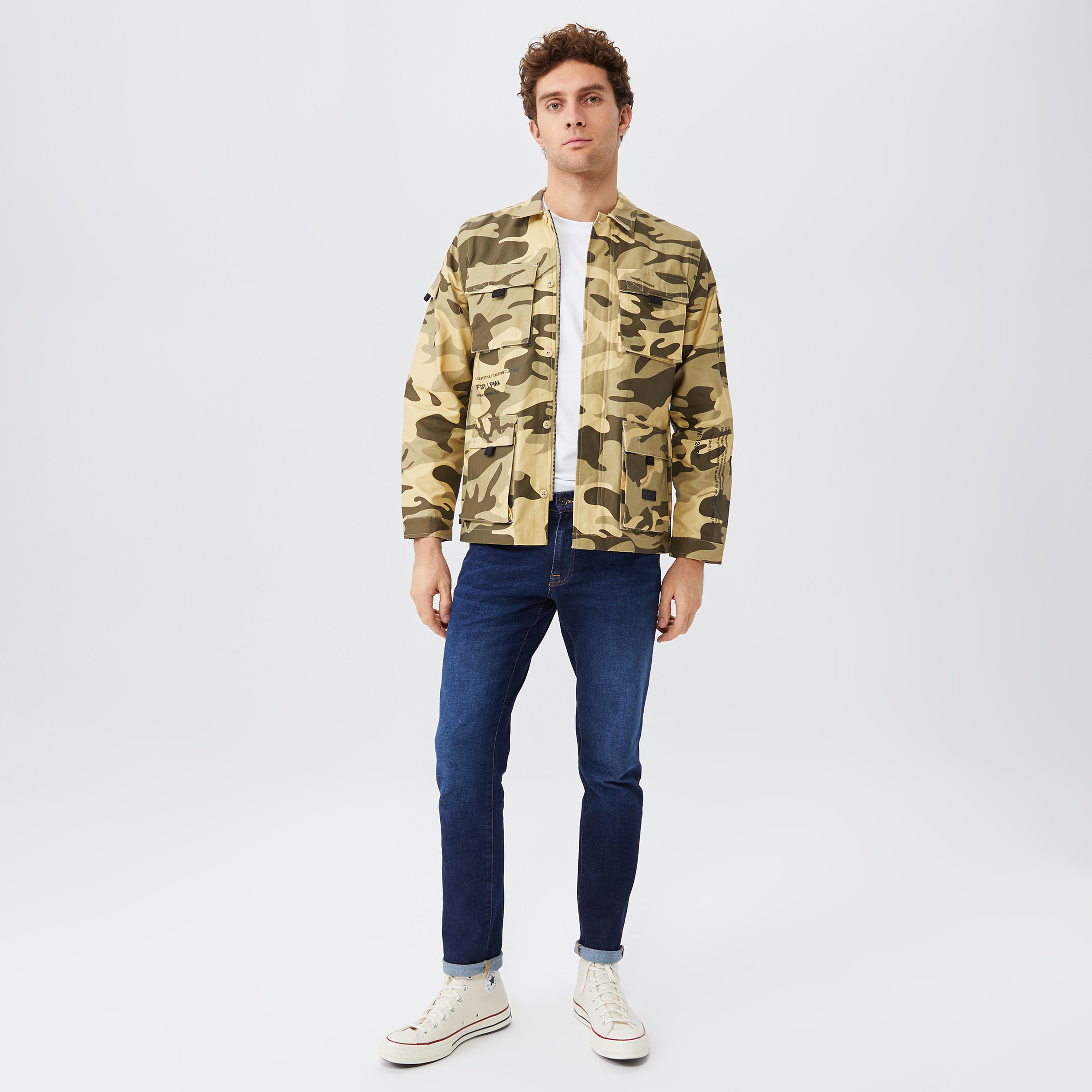 The Hundreds Field Camo Erkek Haki Ceket