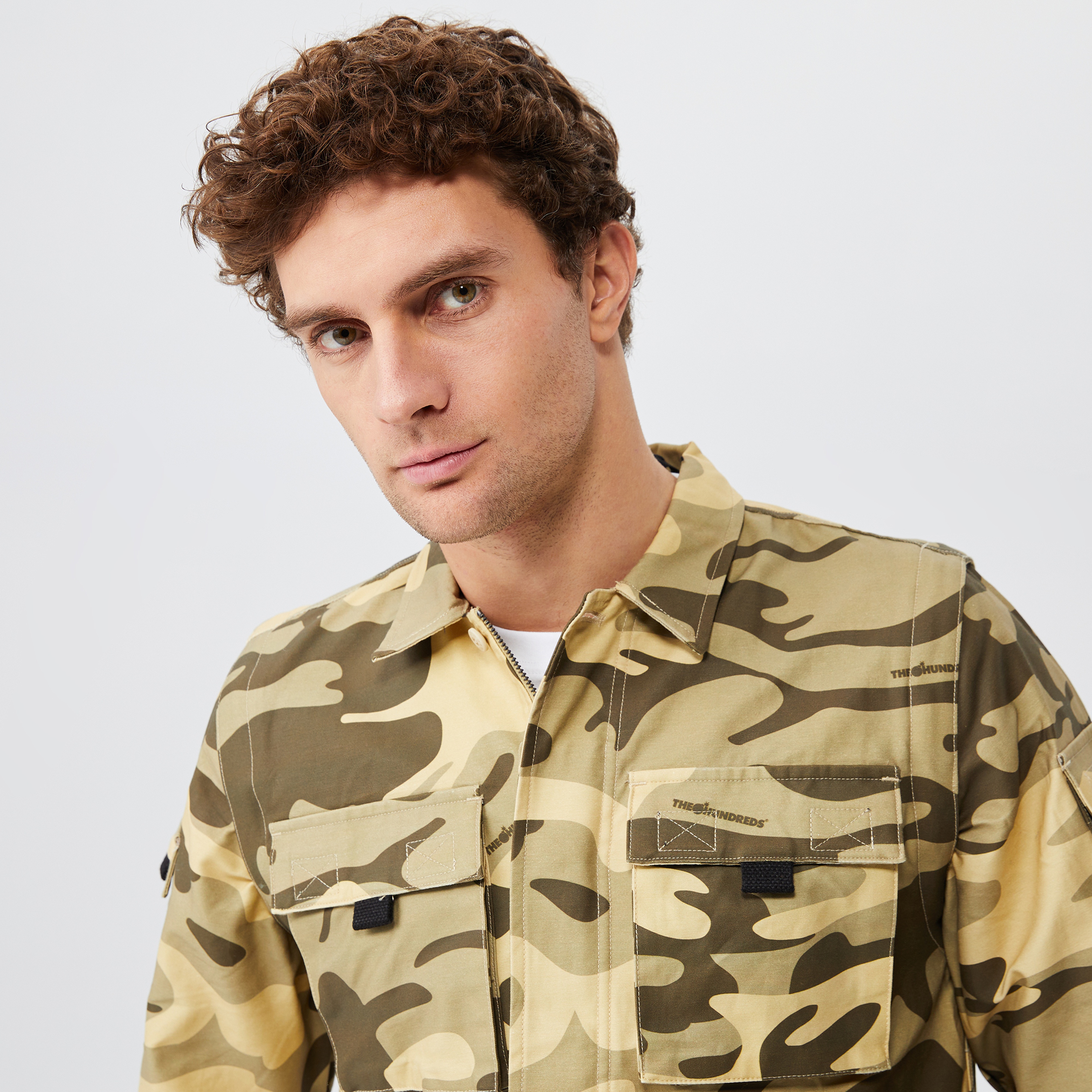 The Hundreds Field Camo Erkek Haki Ceket