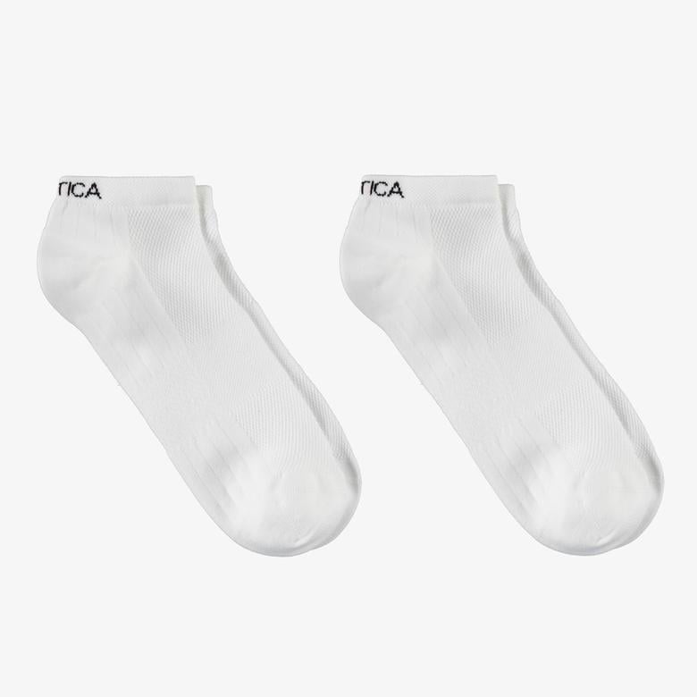 Nautica Erkek Beyaz 2li Çorap