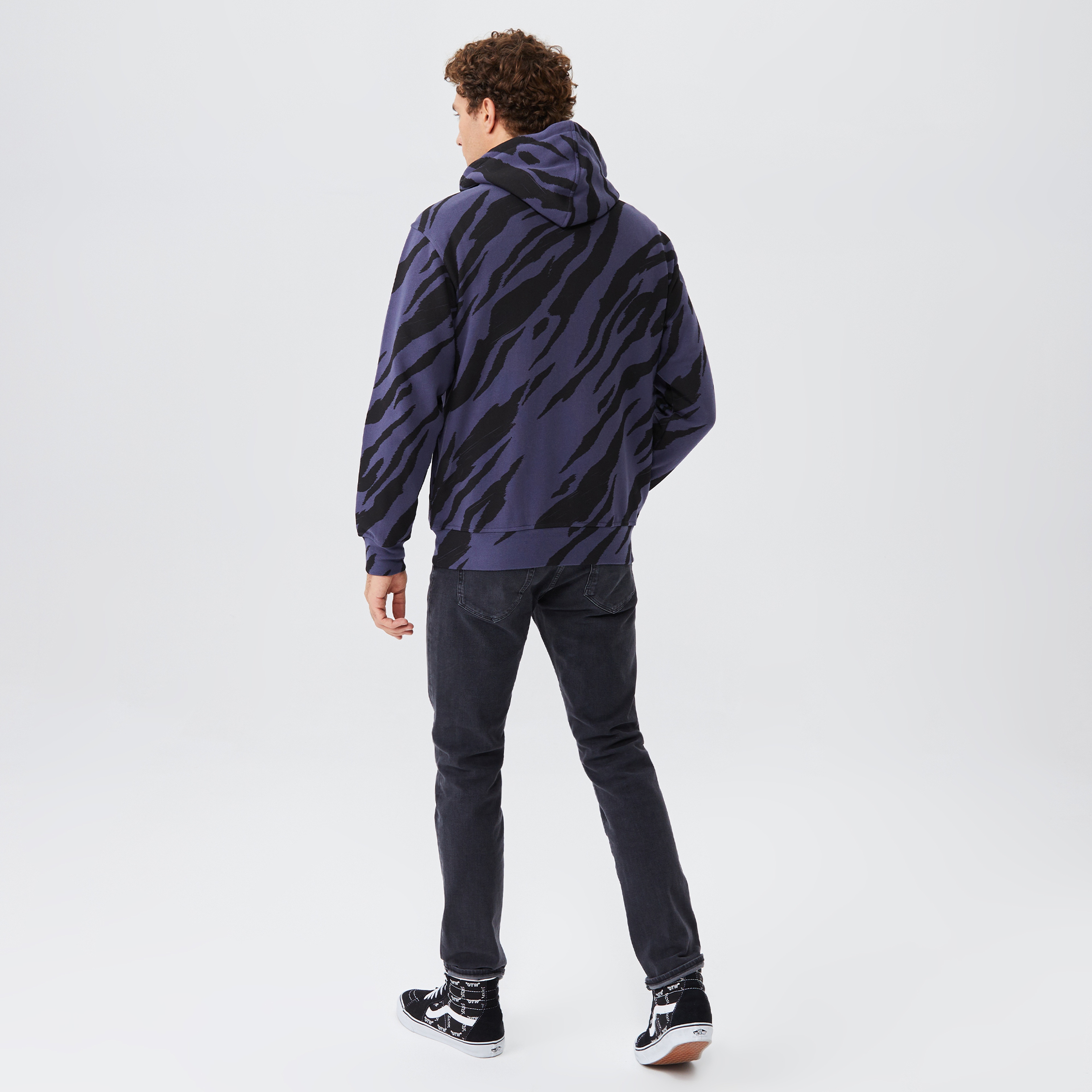 The Hundreds Beast Erkek Mavi Hoodie