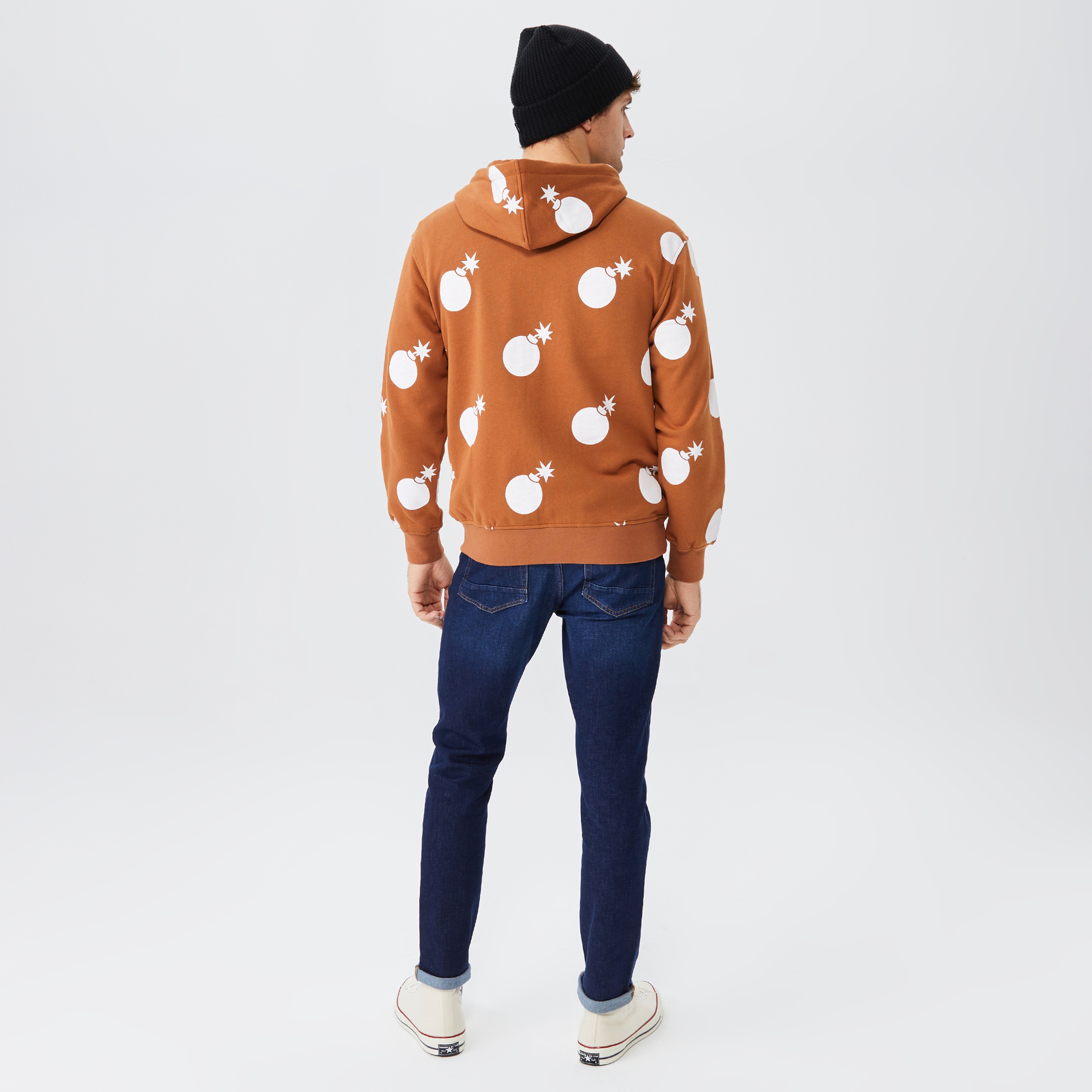 The Hundreds Endless Erkek Haki Kapüşonlu Eşofman Üstü