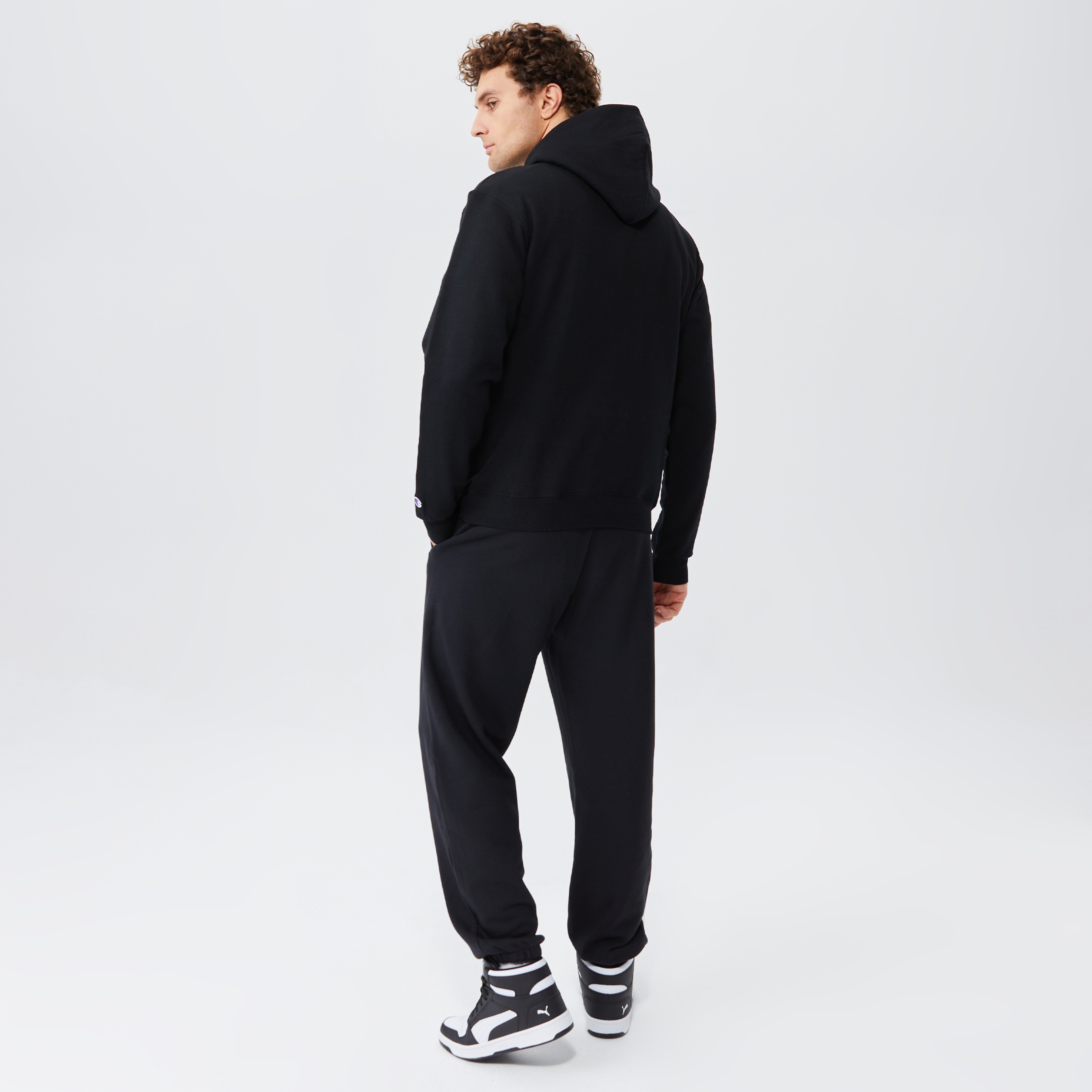 The Hundreds Tag Erkek Siyah Hoodie