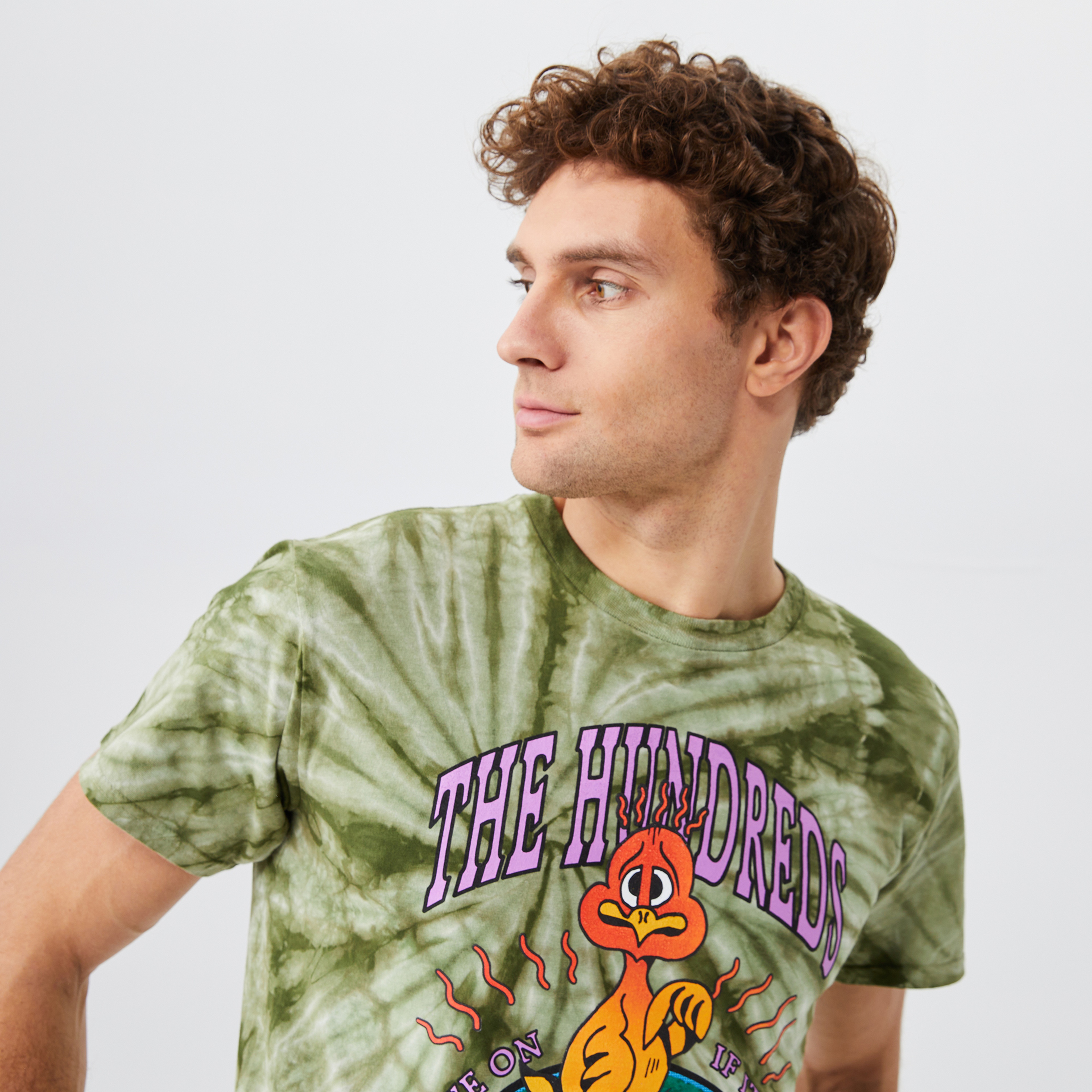 The Hundreds Climate Erkek Yeşil T-Shirt