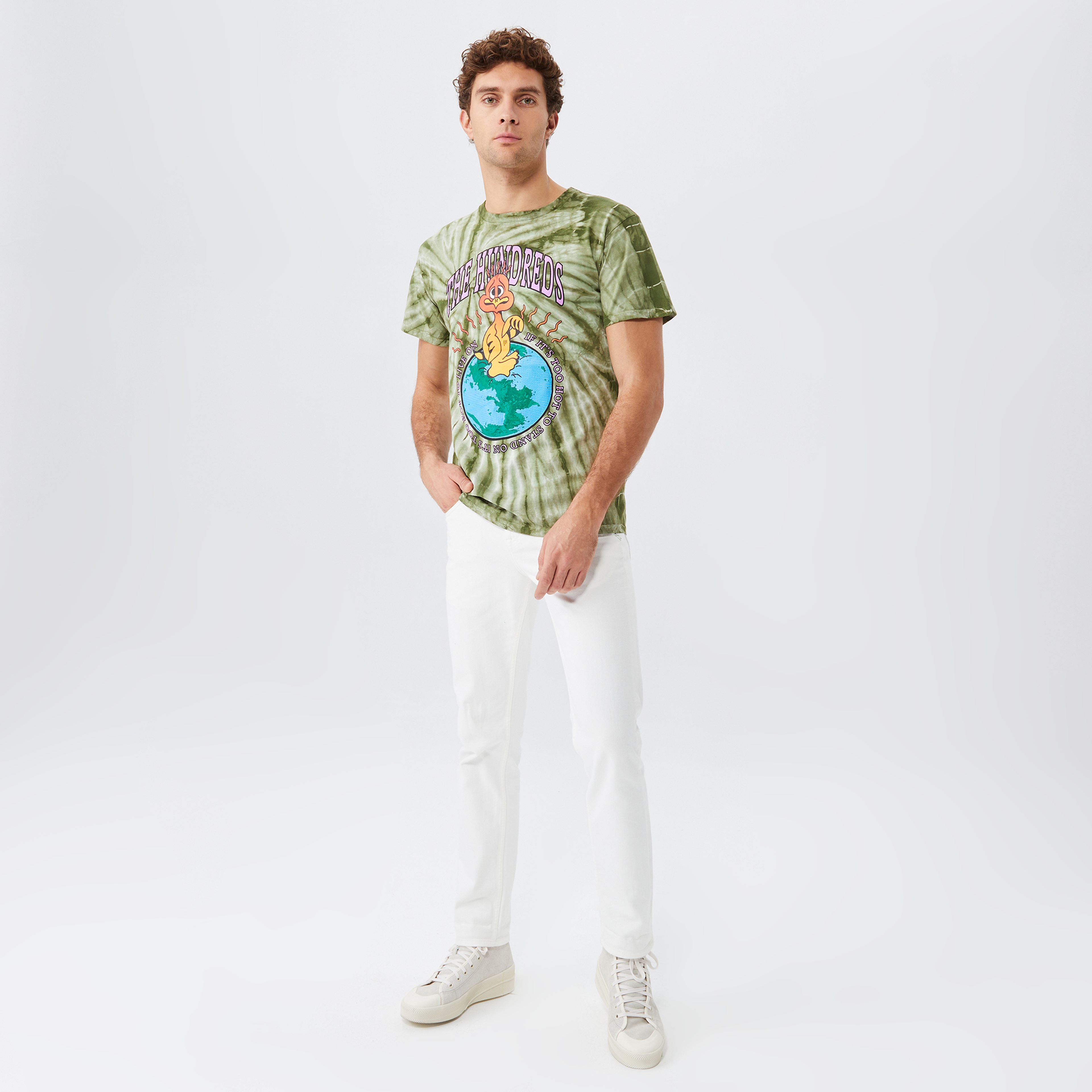 The Hundreds Climate Erkek Yeşil T-Shirt