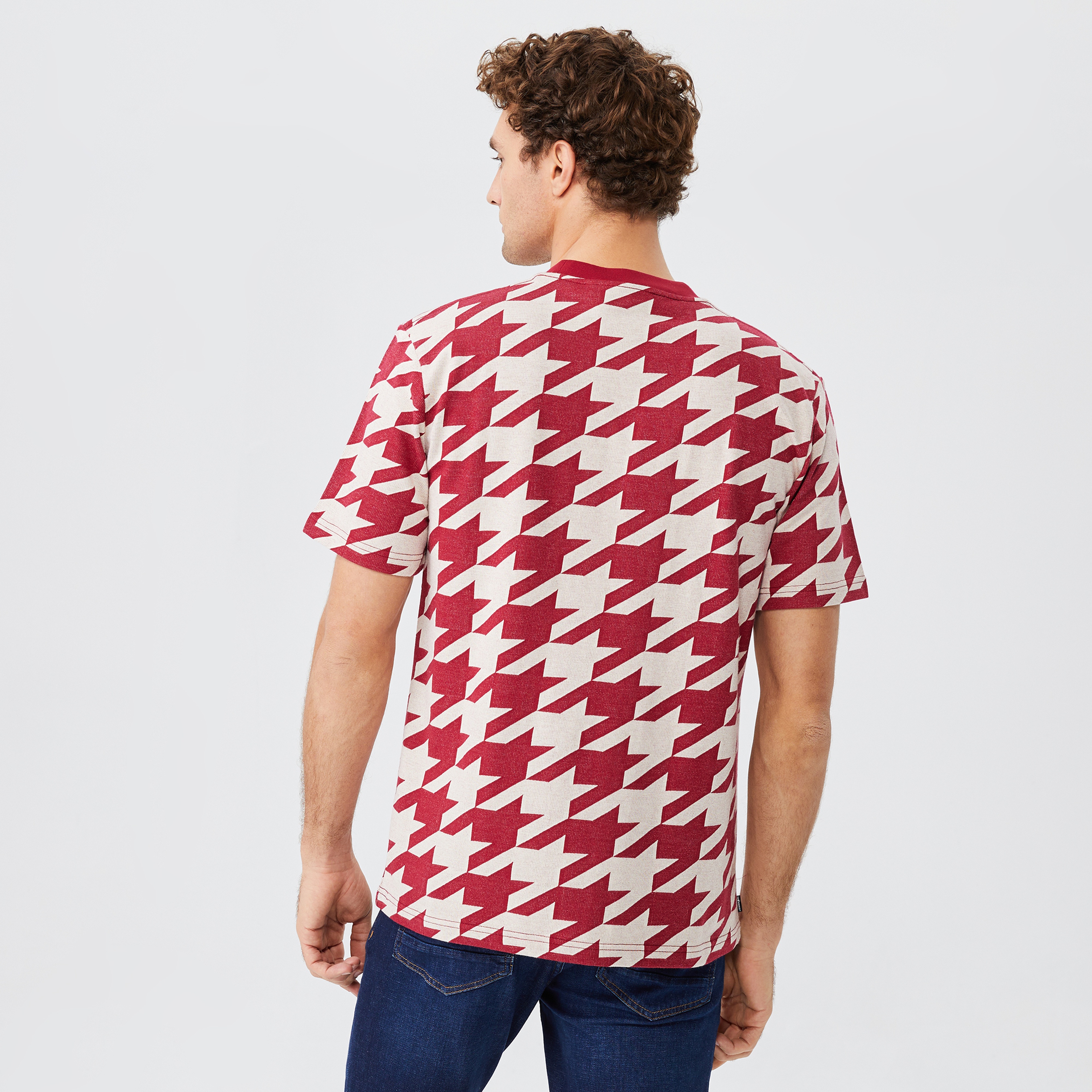 The Hundreds Hounds Erkek Bordo T-Shirt
